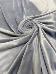Catifea Elastica Soft - Gri Albastru