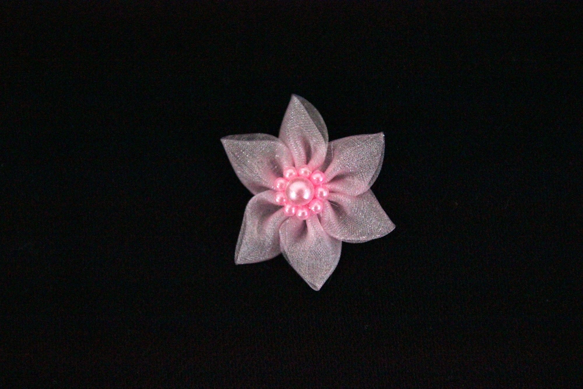 Floricele Din Organza 4 cm
