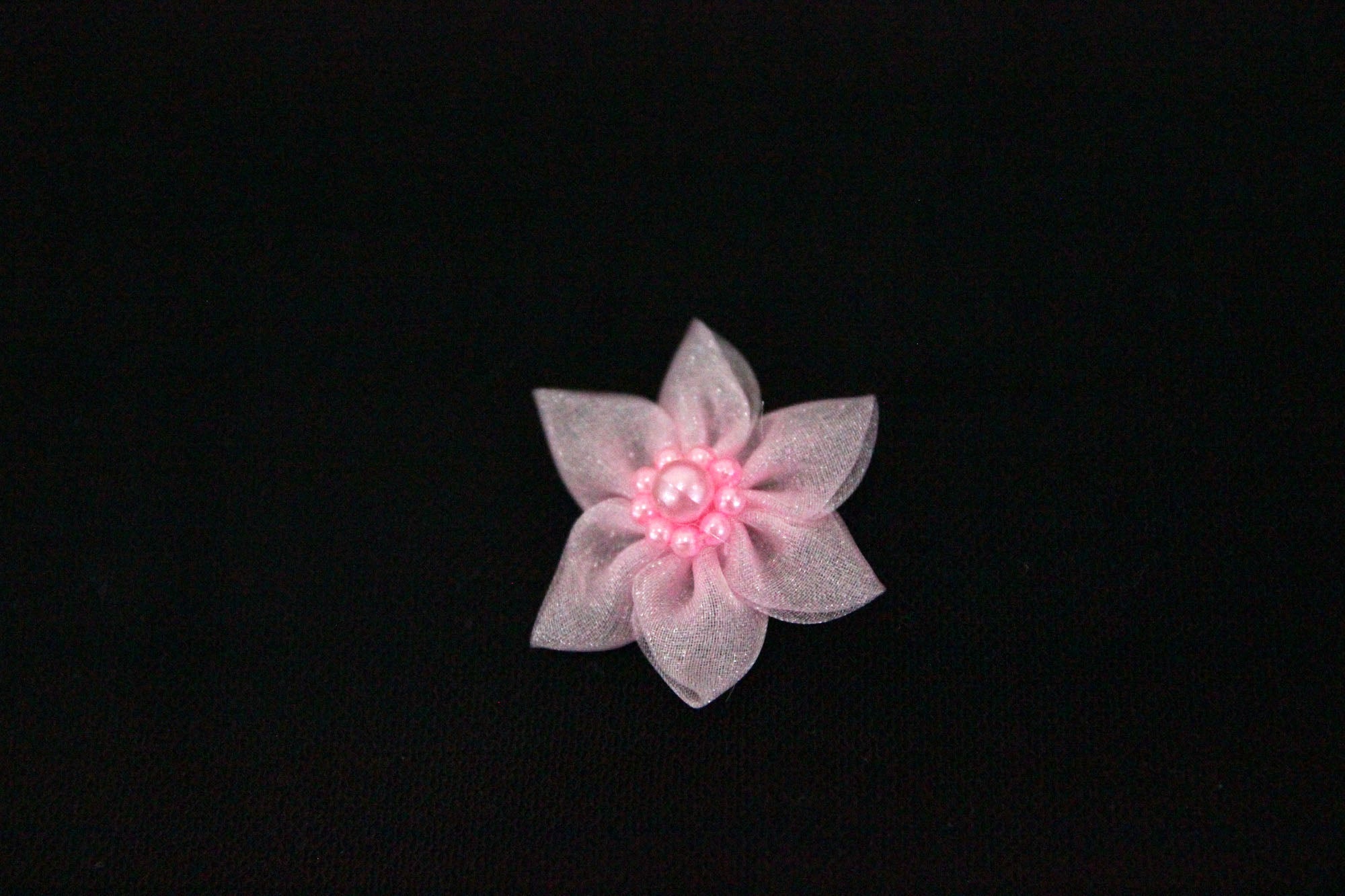 Floricele Din Organza 4 cm