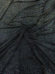 Lurex Negru cu sclipici multicolor