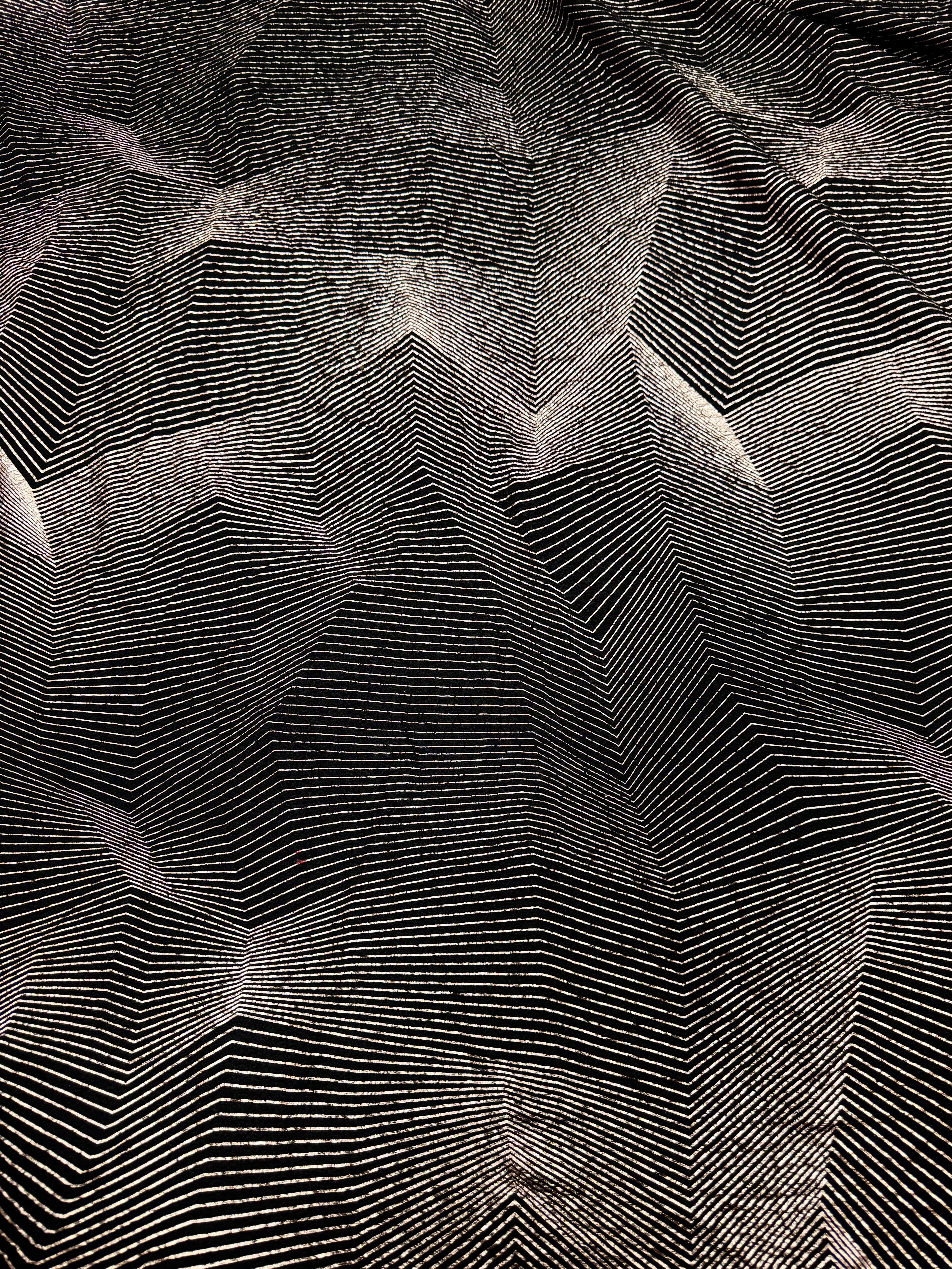 Lurex negru cu auriu