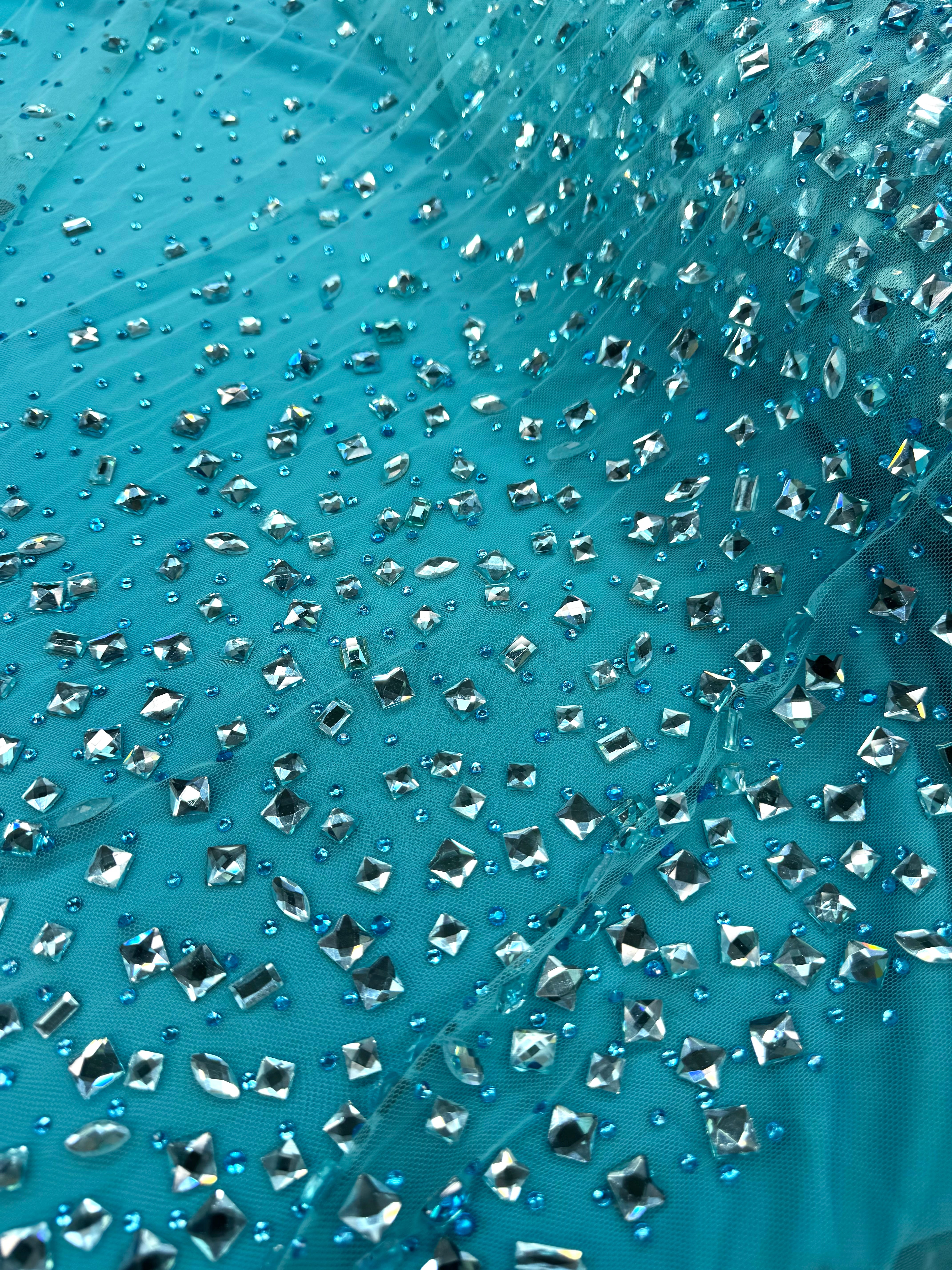 Tull cu pietre - Turcoaz