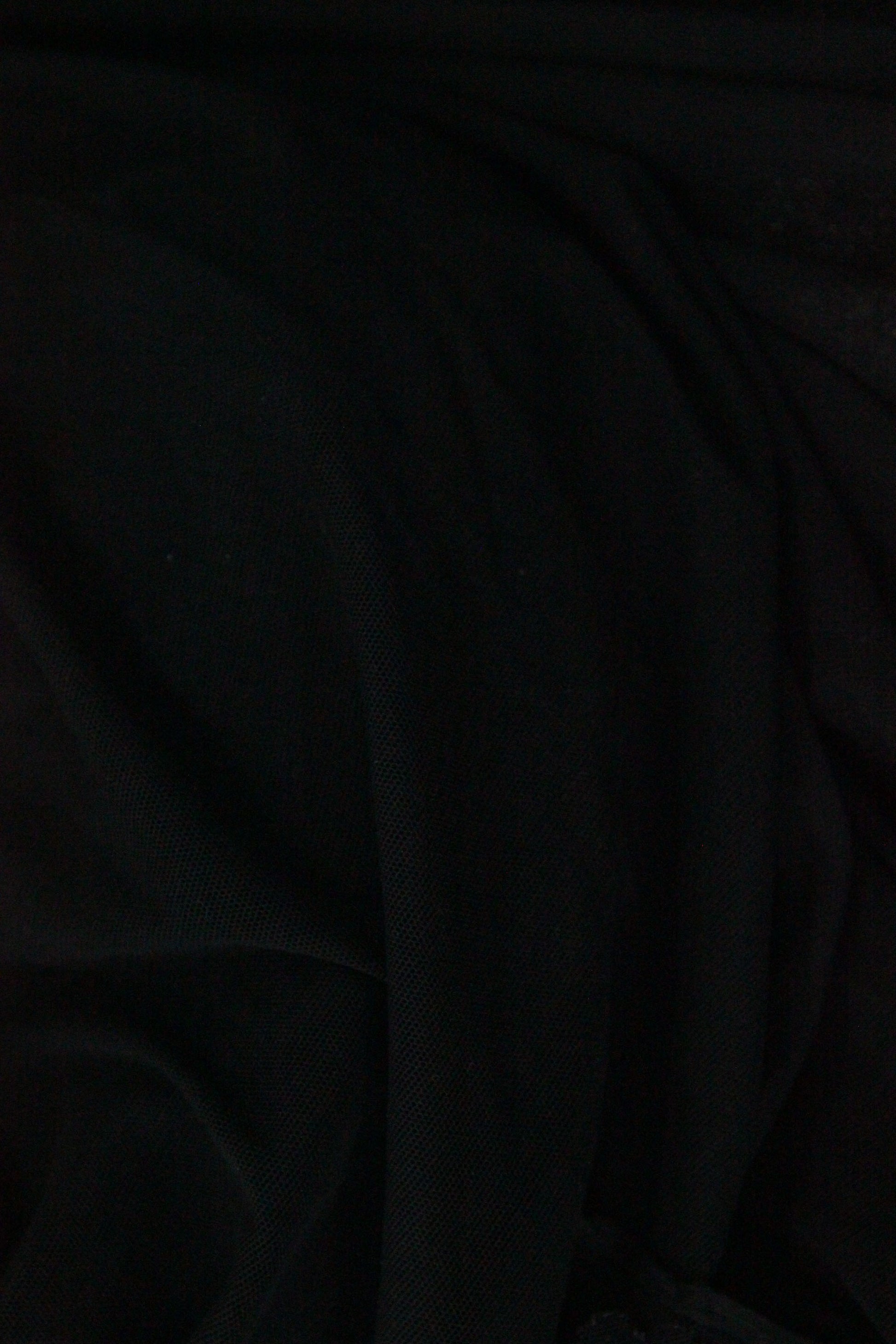 Tull Elastic Negru