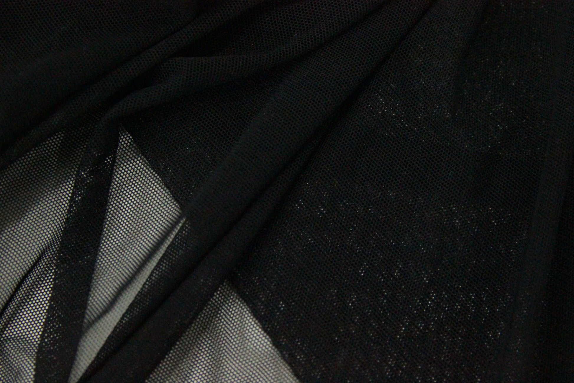 Tull Elastic Negru