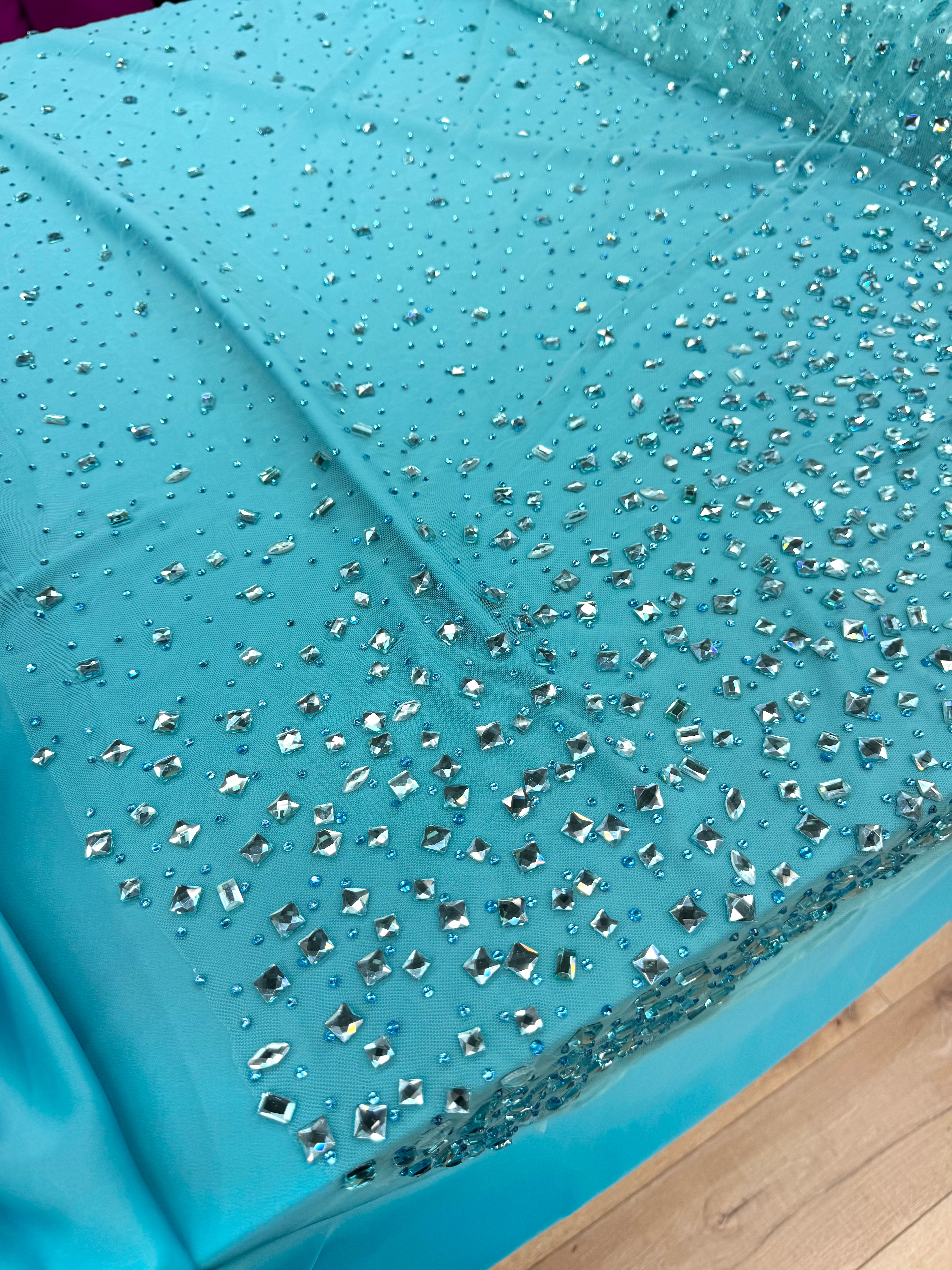 Tull cu pietre - Turcoaz