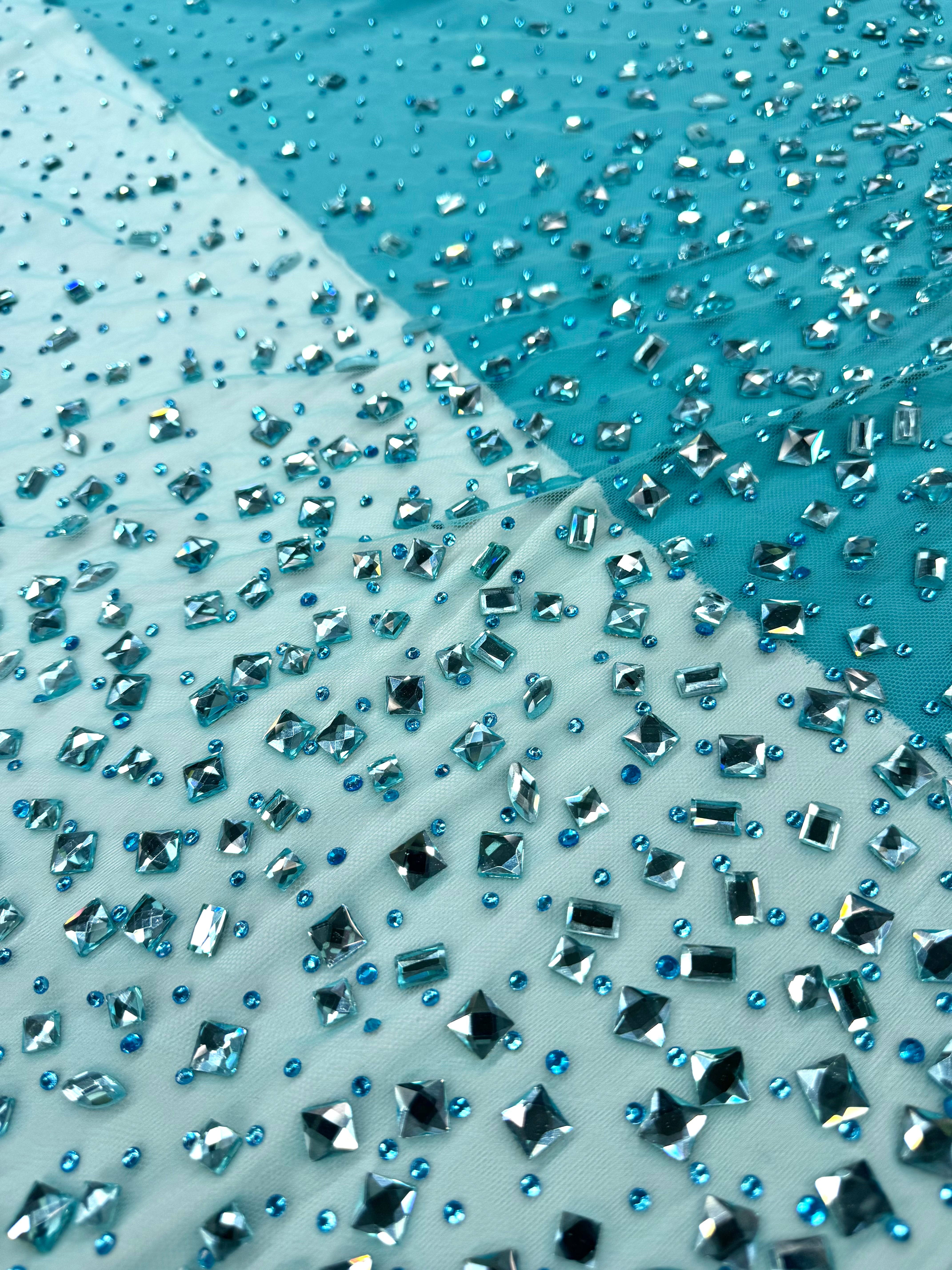 Tull cu pietre - Turcoaz