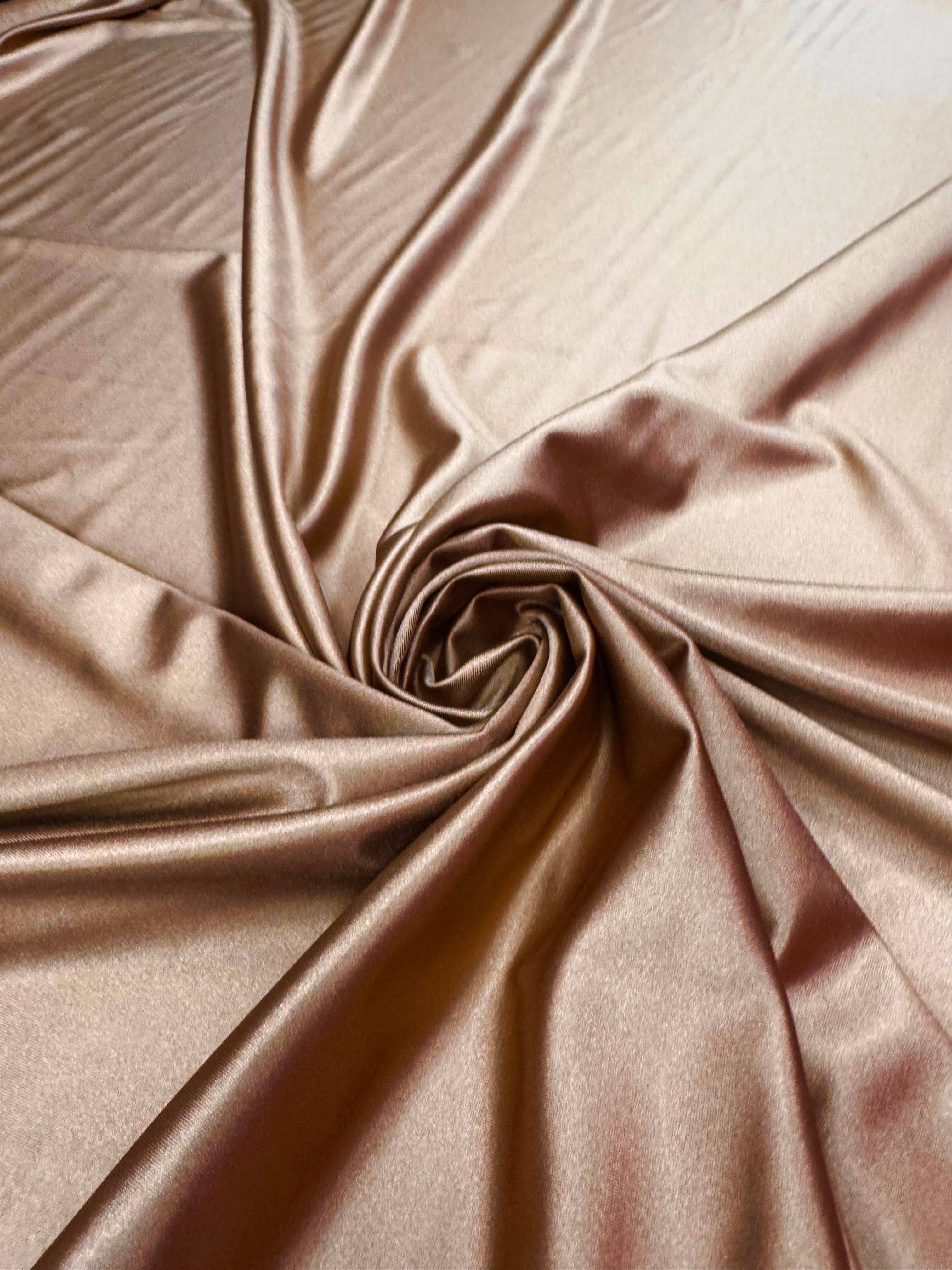 Lycra Lucioasa Pentru Articole Sportive Și Costume De Baie - Bej