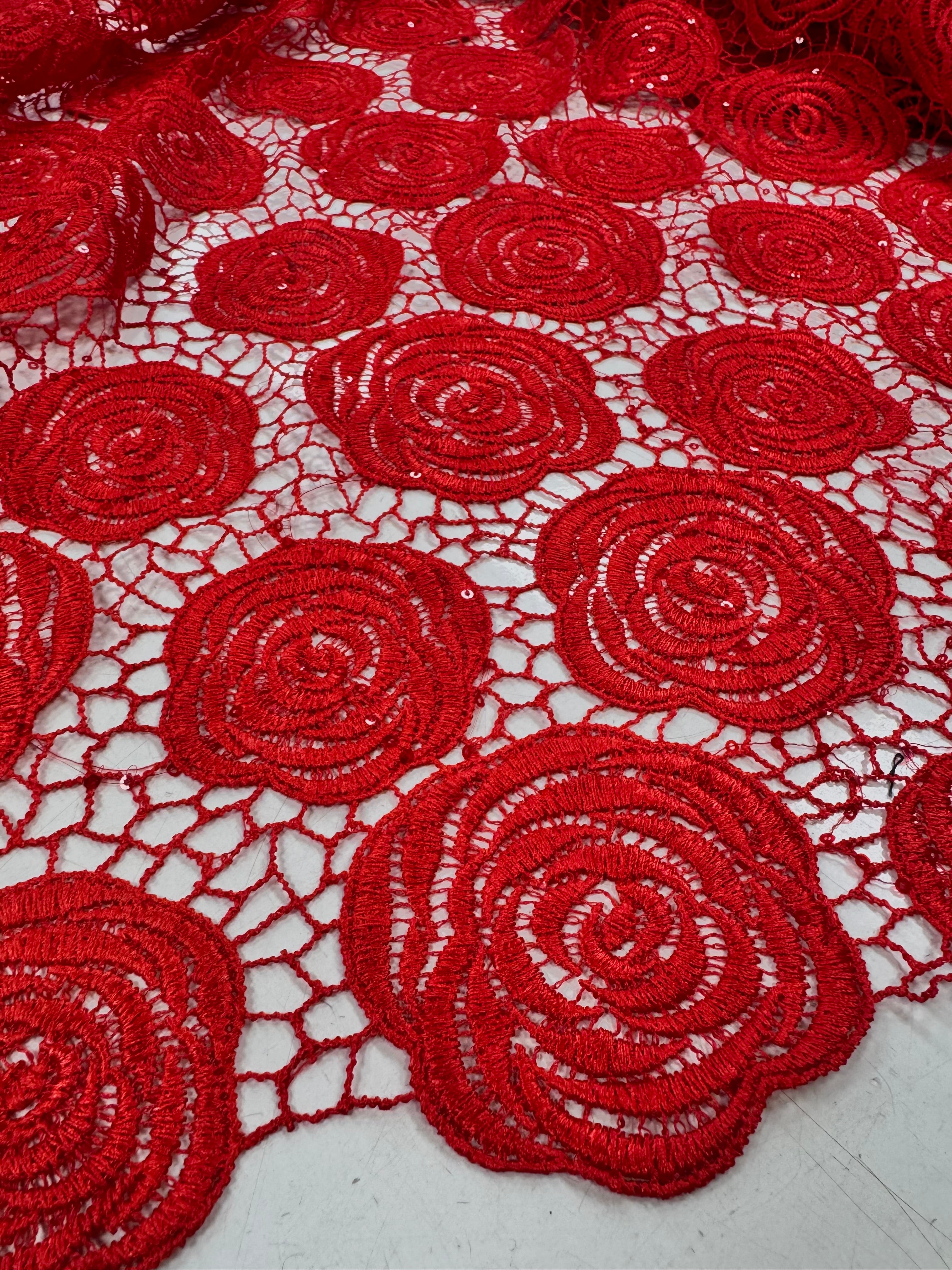 Broderie Sparta, Rosu