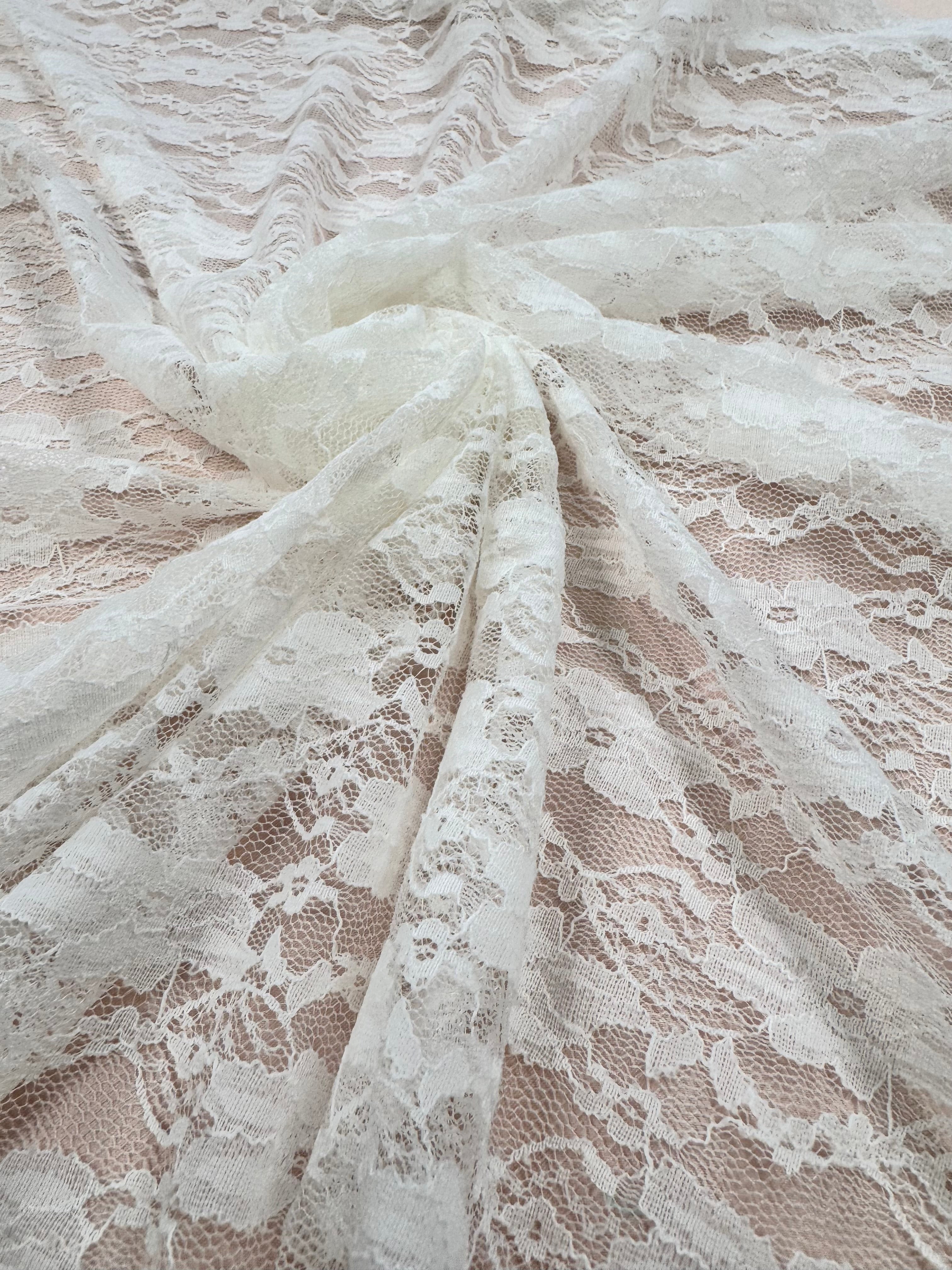 Dantela elastica Ivoire