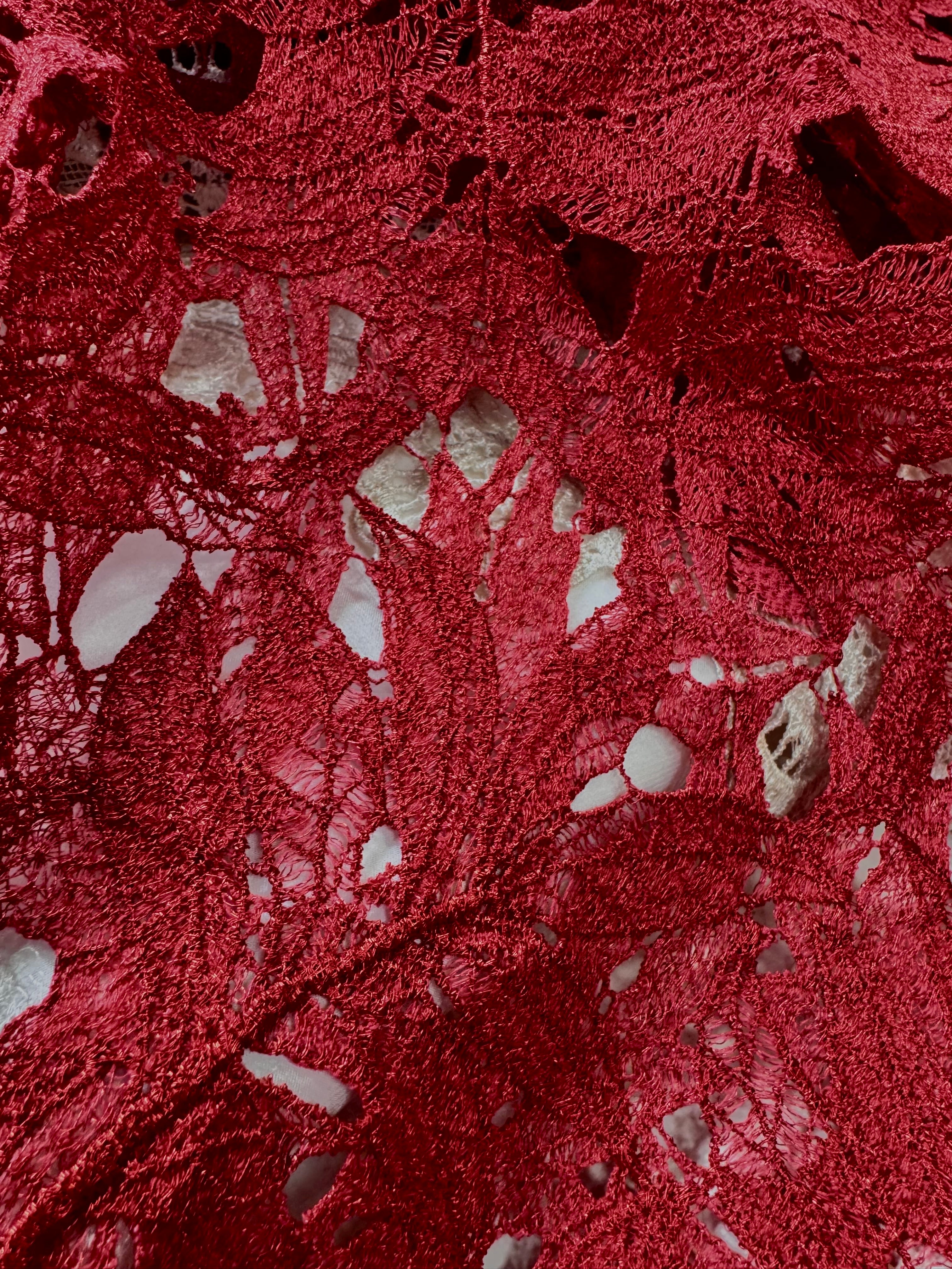 Broderie Sparta, Trandafiriu cu fir lurex