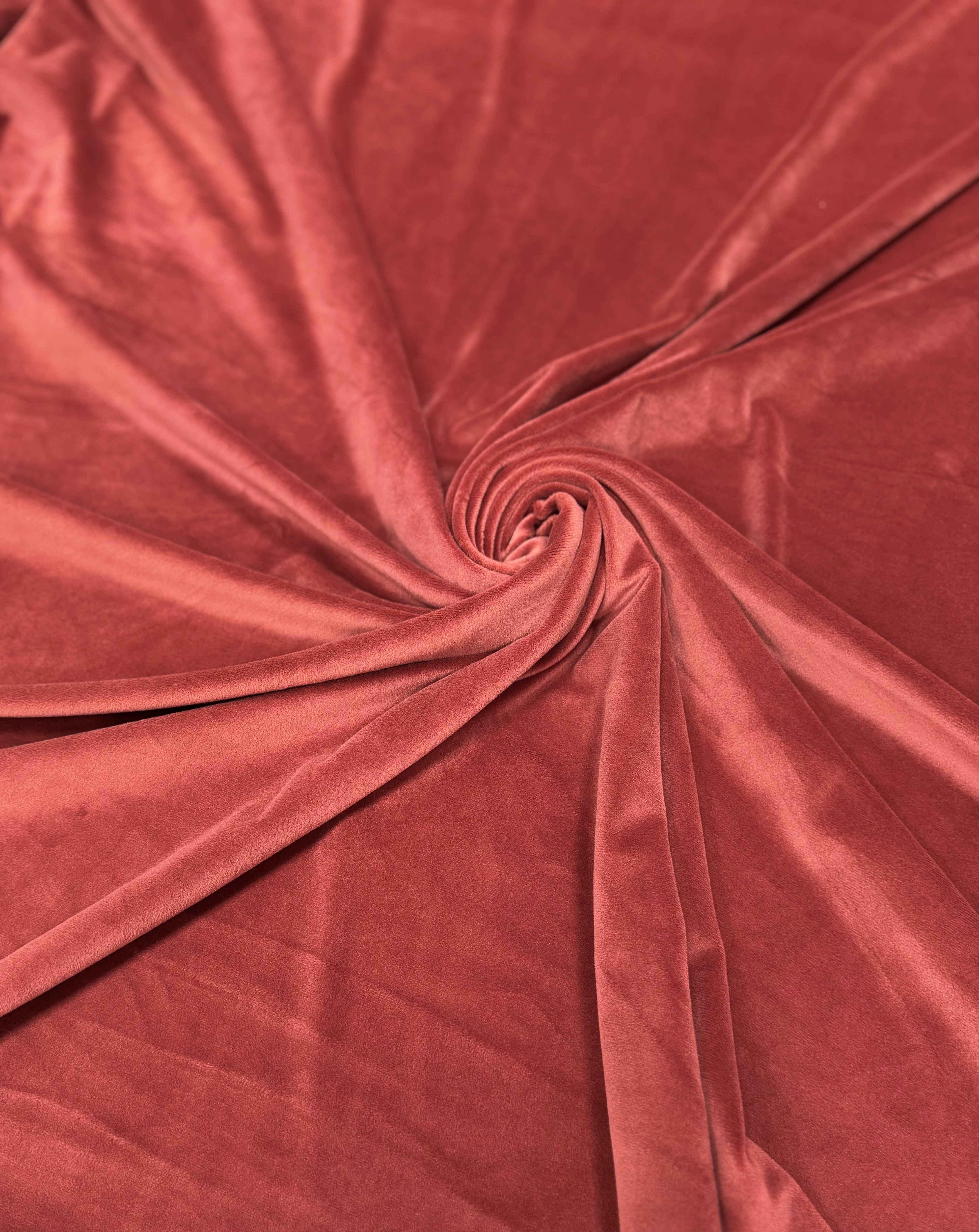 Catifea Elastica Soft - Caramiziu