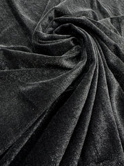 Lurex negru cu argintiu