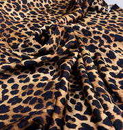 Matase fina imprimata animal print
