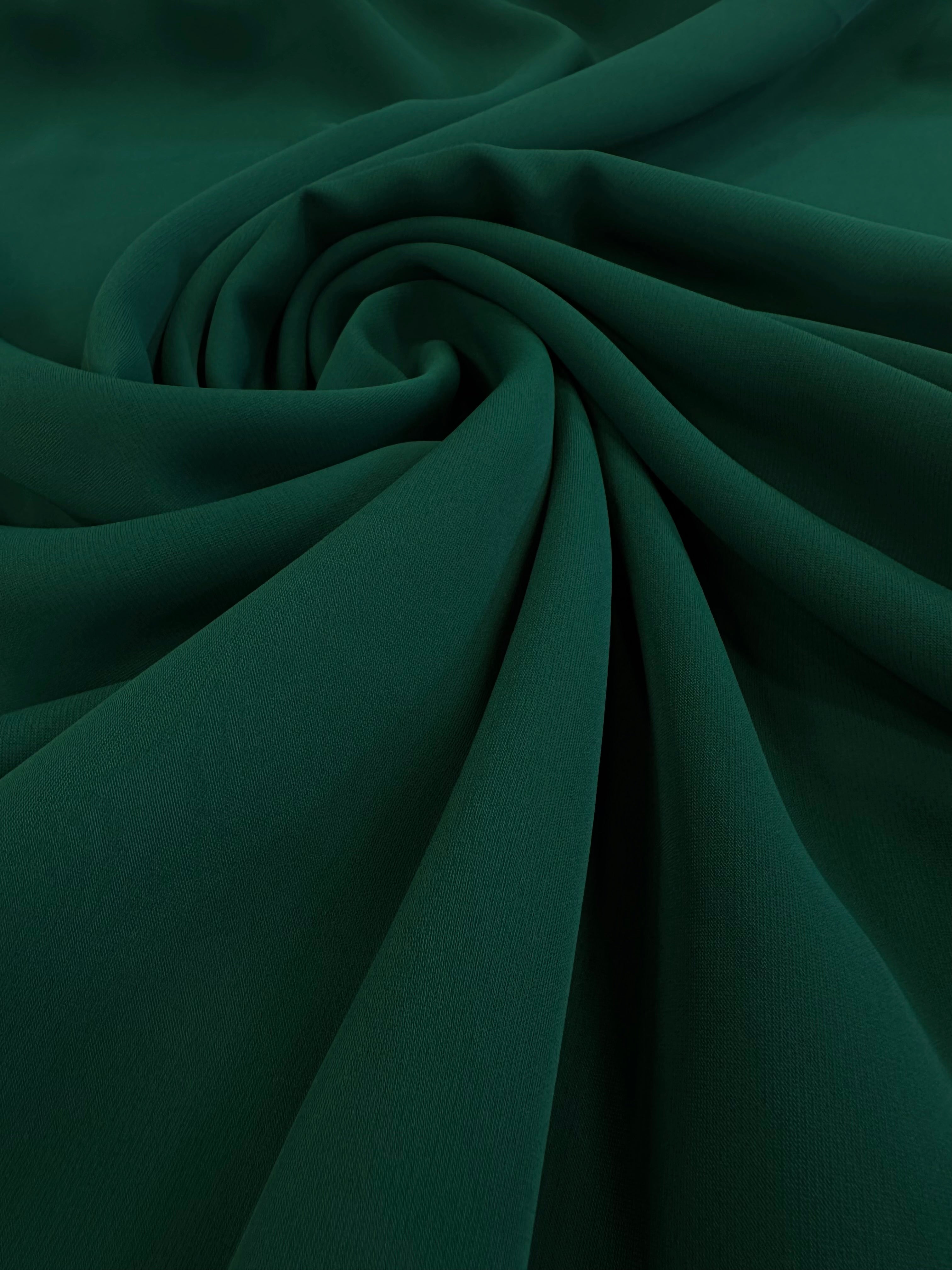Triplu Voal Ușor Elastic Verde