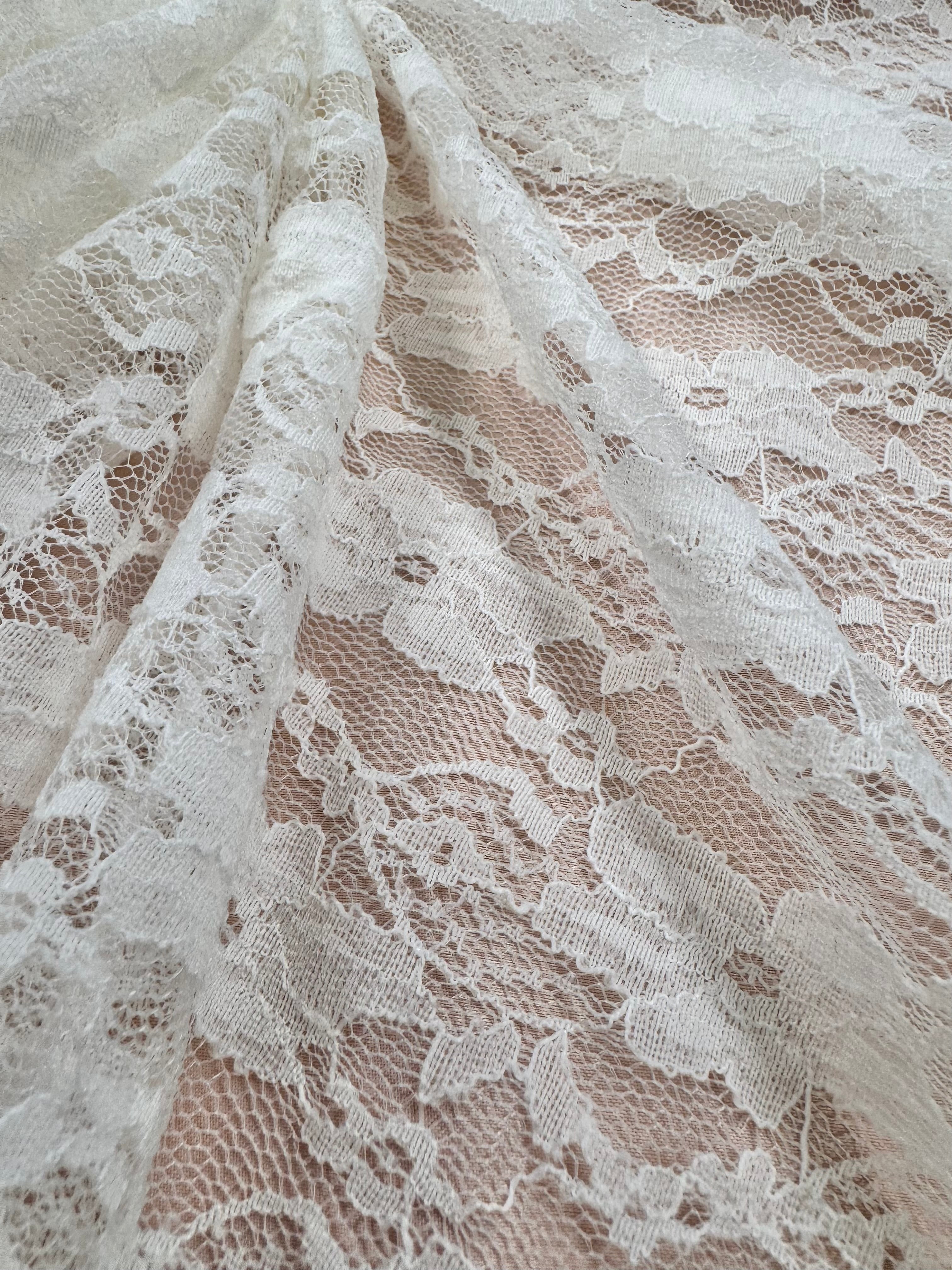 Dantela elastica Ivoire