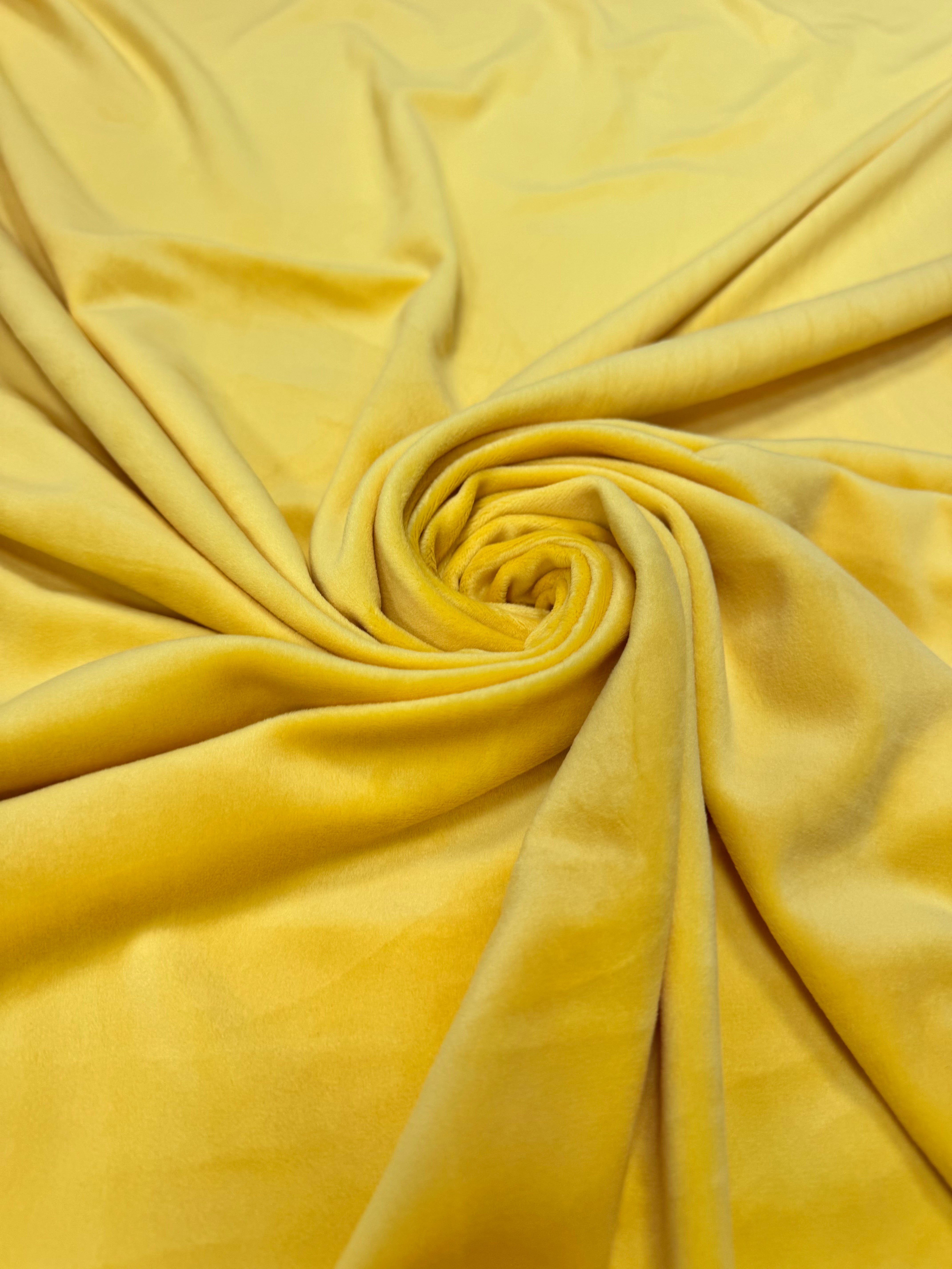 Catifea Elastica Soft - Galben