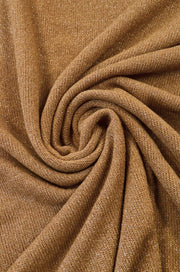 Tricot Bej Cu Fir Lame Argintiu