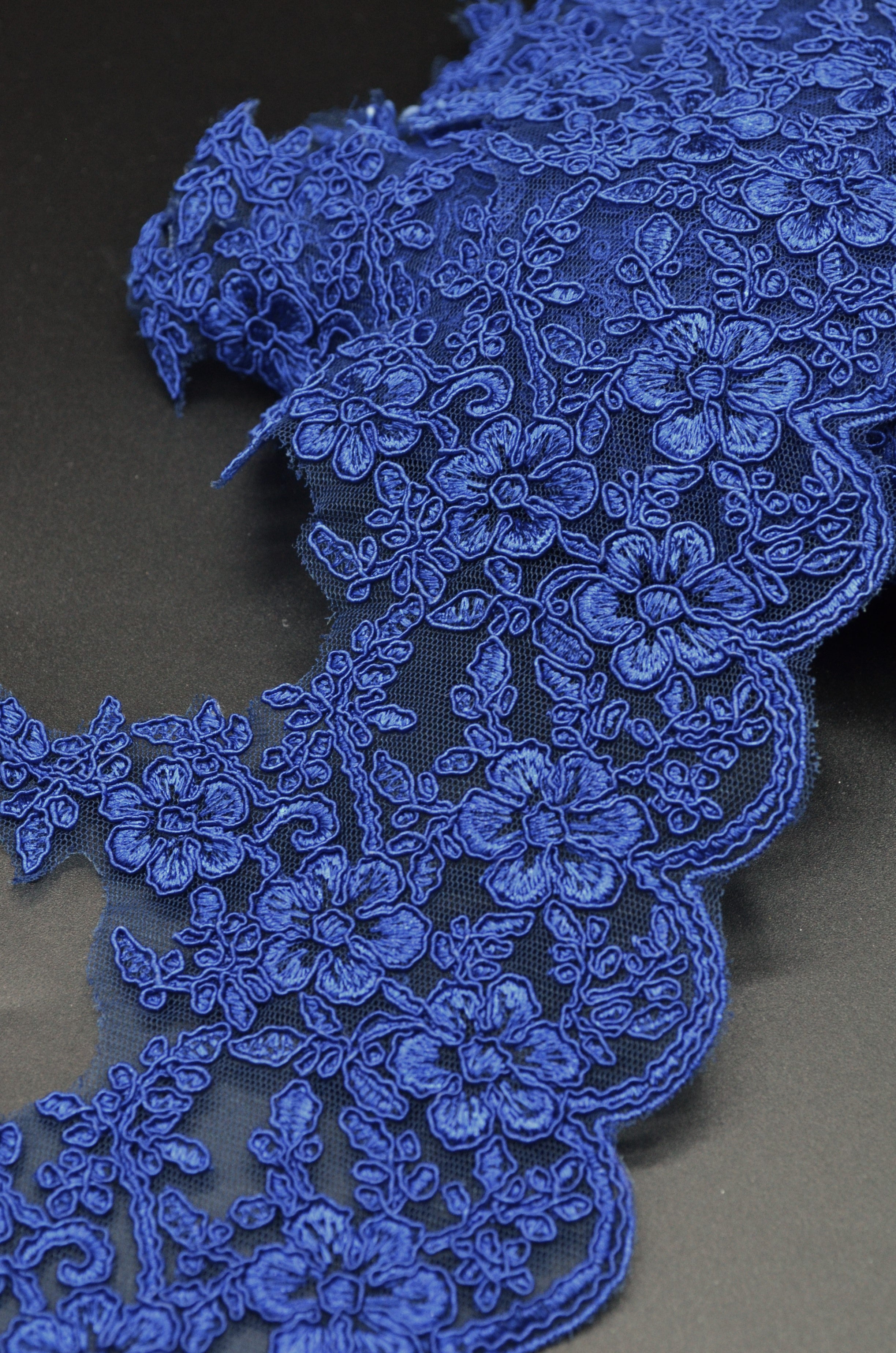 Broderie 13cm, Albastru