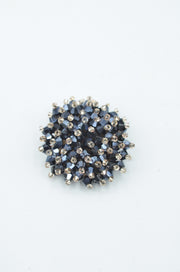 APLICATIE CU MARGELE, 30MM, Bleumarin