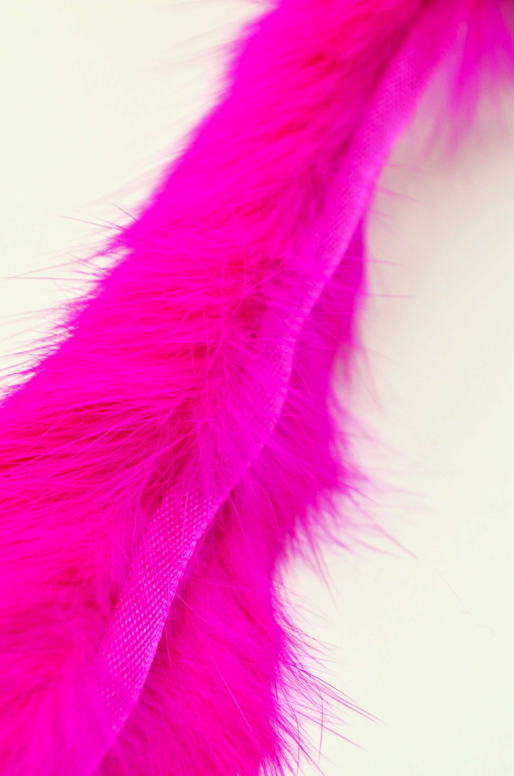 Banda Blana Naturala De Iepure, 22-24mm, Fucsia