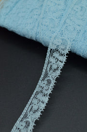 Dantela Fina, Bleu, 15mm