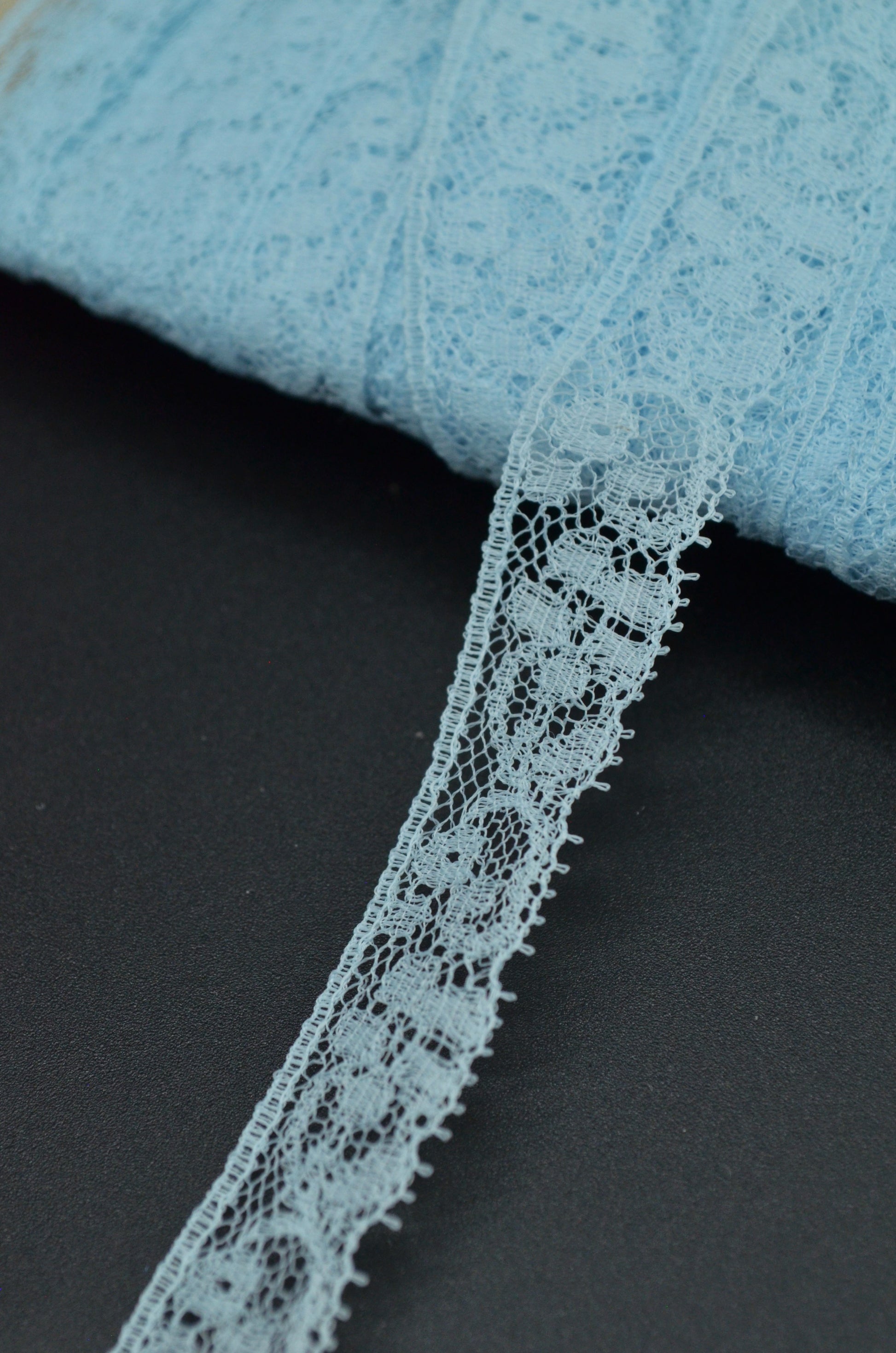 Dantela Fina, Bleu, 15mm