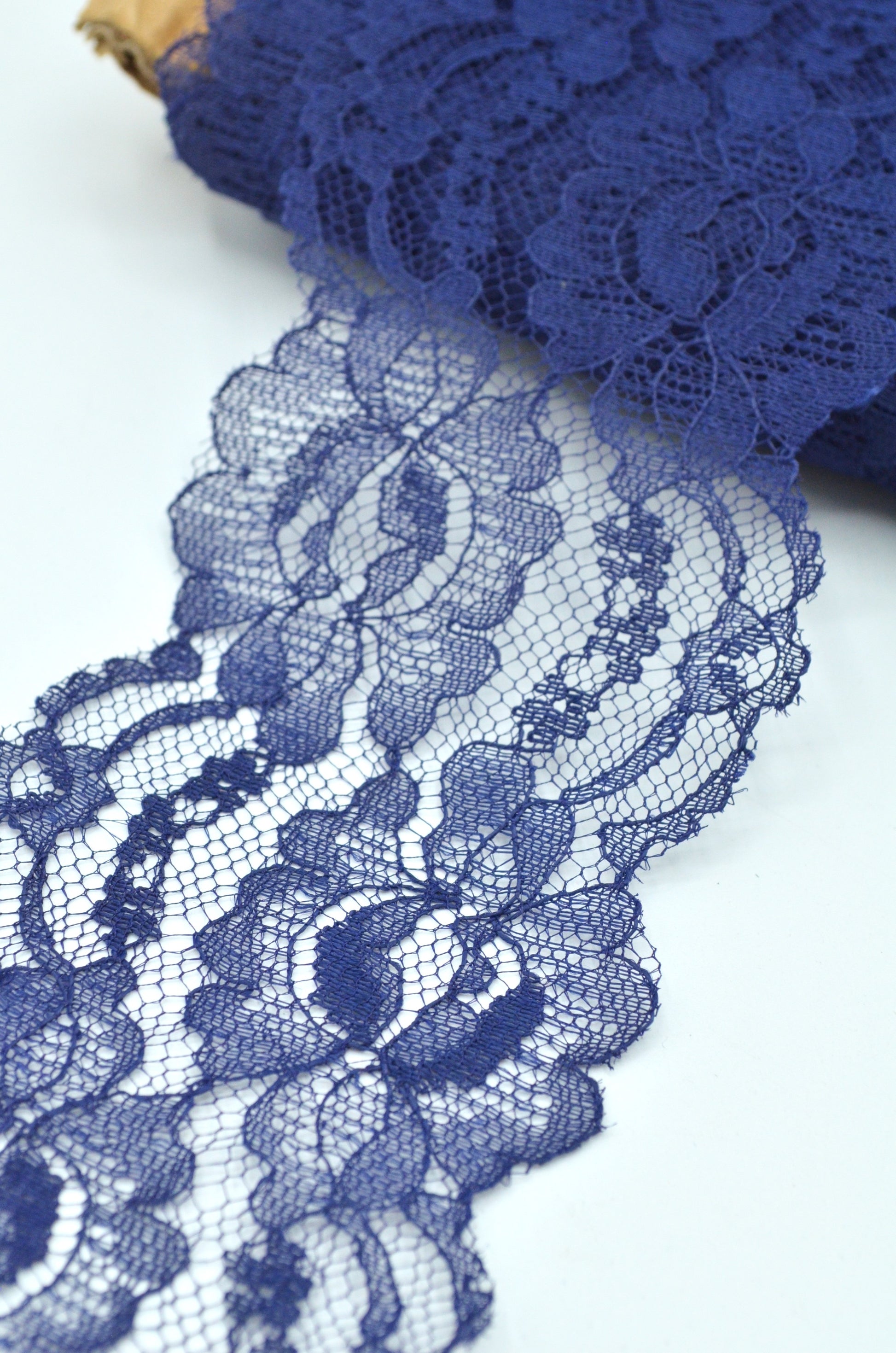 Dantela Apretata Bleumarin, 70mm
