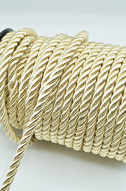 Snur Rasucit 8mm, Crem