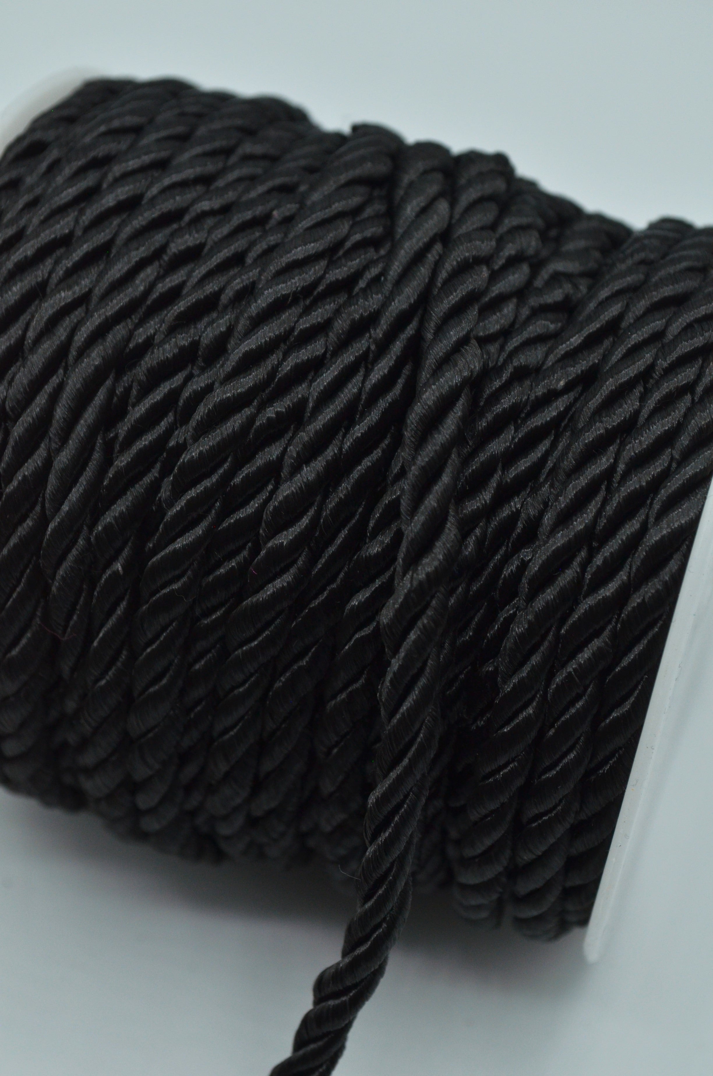 Snur Rasucit 5mm, Negru