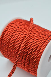 Snur Rasucit, 5mm, Rosu