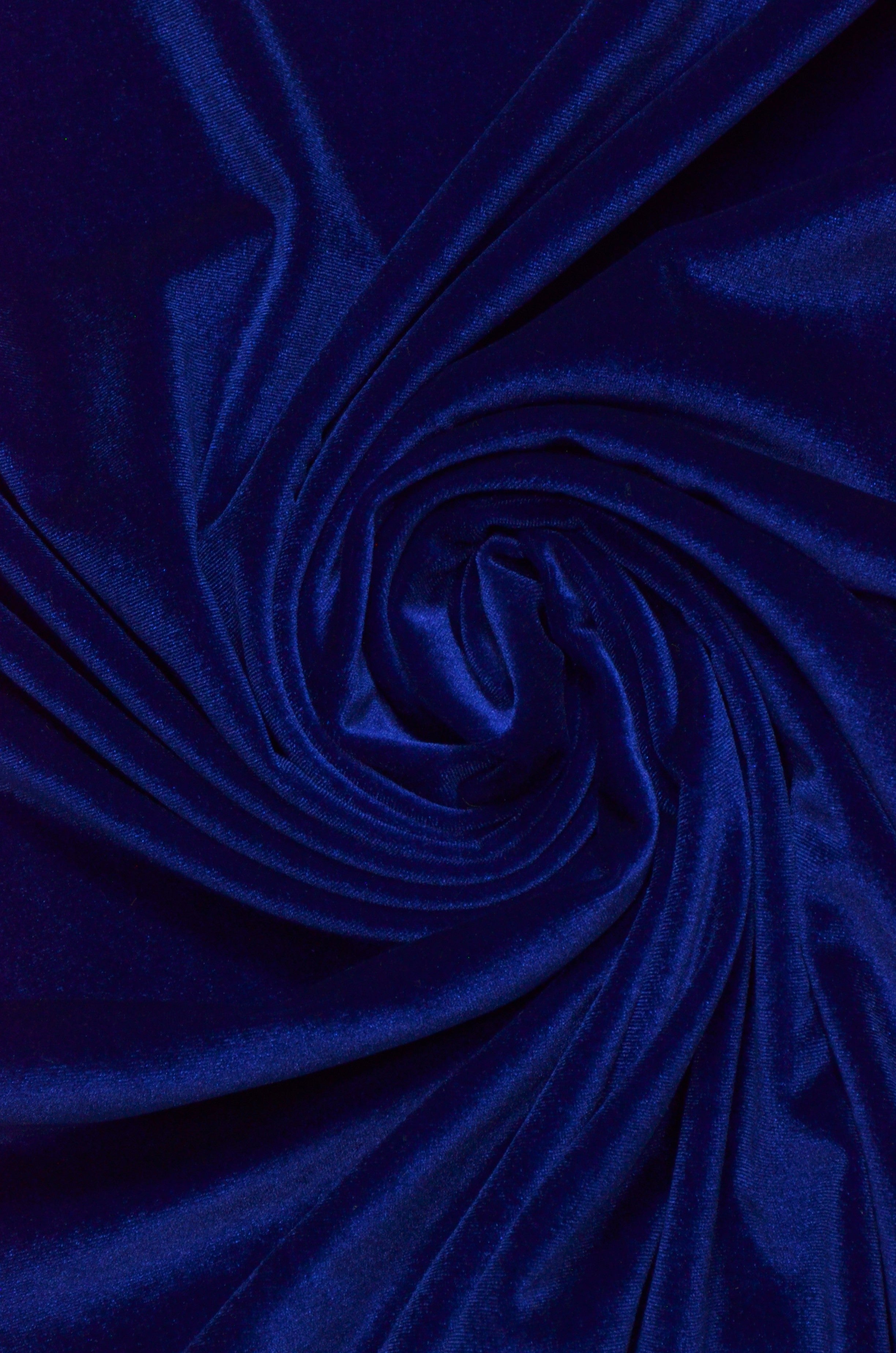Catifea Elastica Albastru Electric