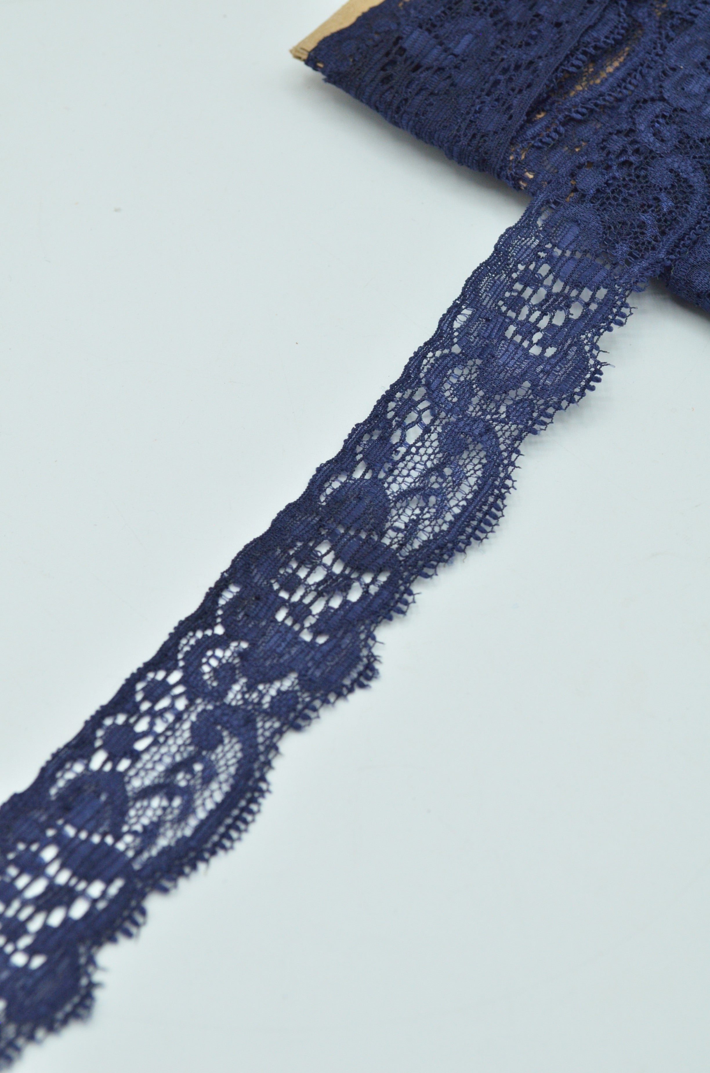 Dantela Elastica Bleumarin, 35mm