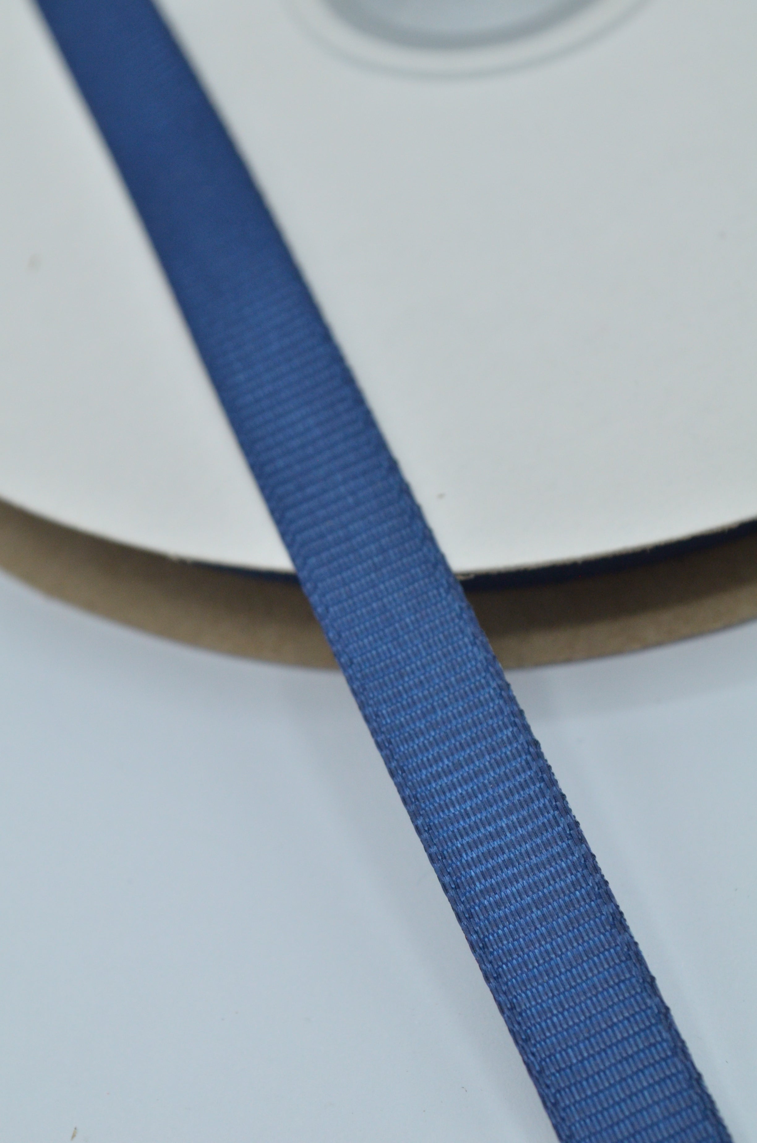 Panglica Ripsata 1cm, Bleumarin (45m/Rola)