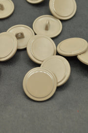 Nasturi Metalici Bej, 17mm