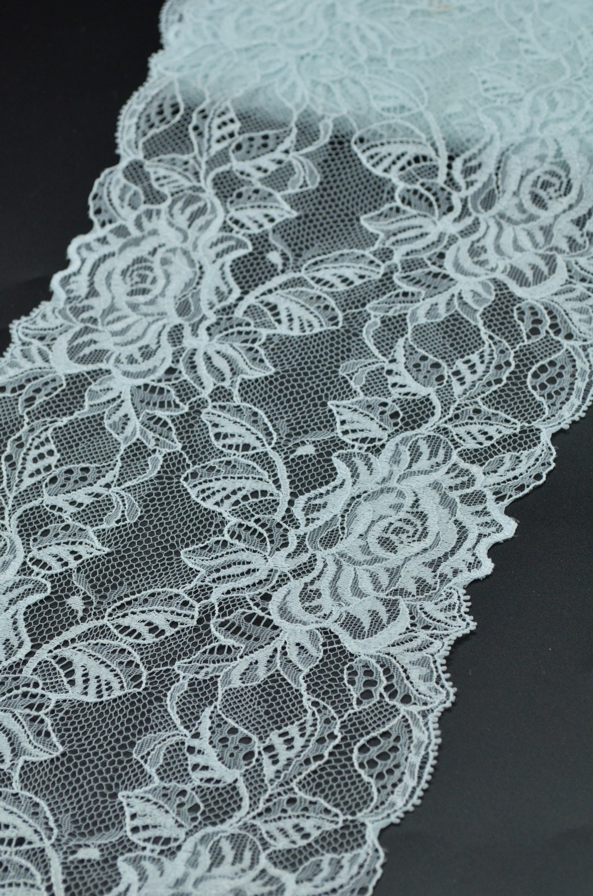 Dantela Elastica Bleu, 16.50cm