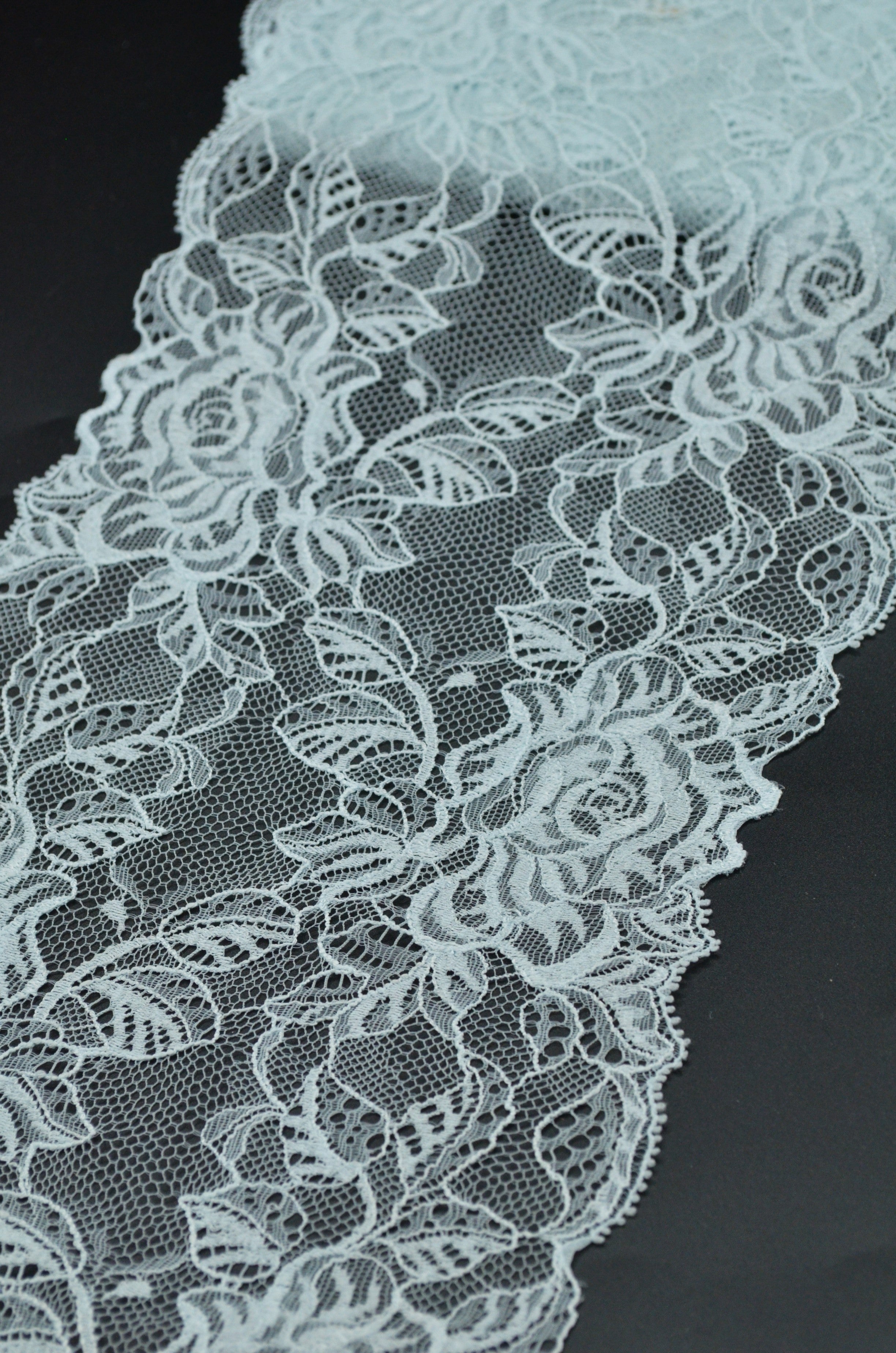 Dantela Elastica Bleu, 16.50cm
