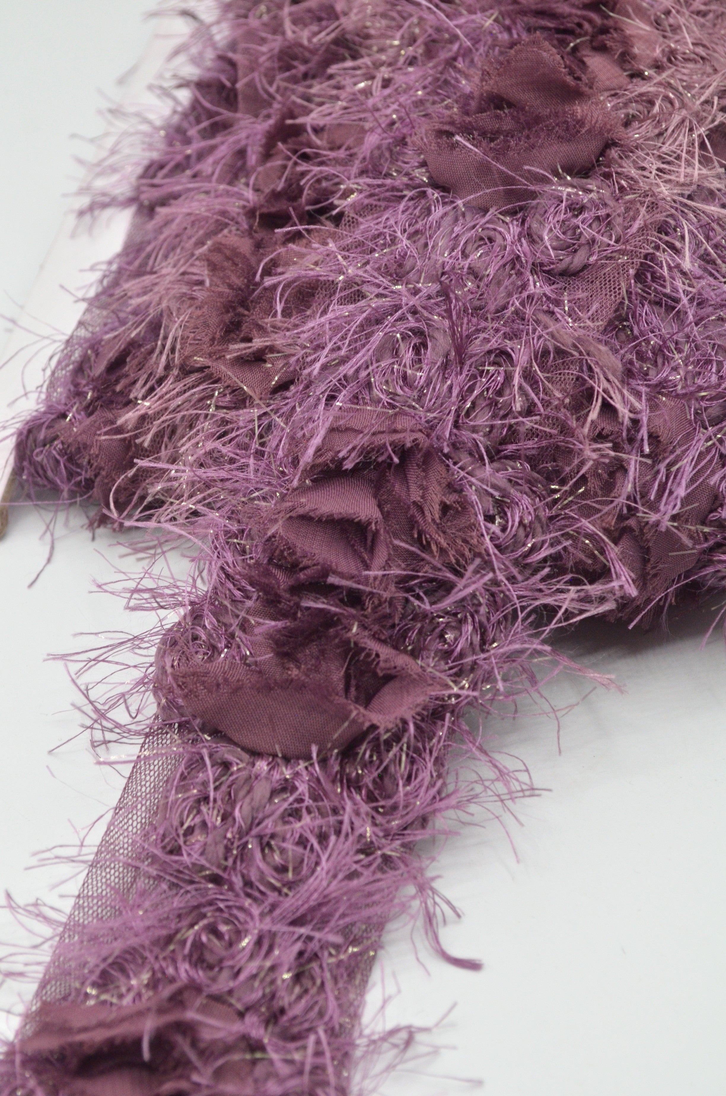Pasmanterie Cu Fir Lurex, 70mm, Marsala