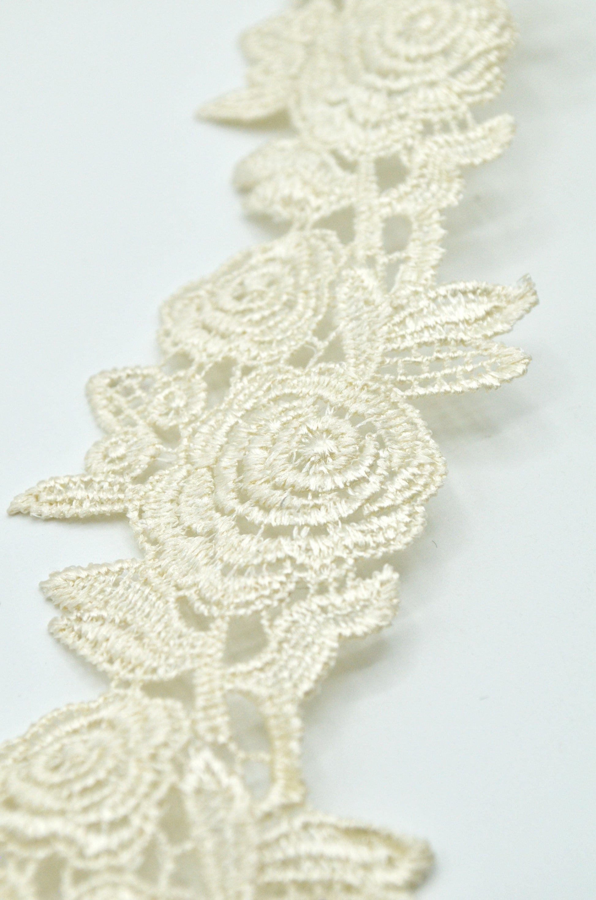 Dantela Decupabila, Crem, 50mm