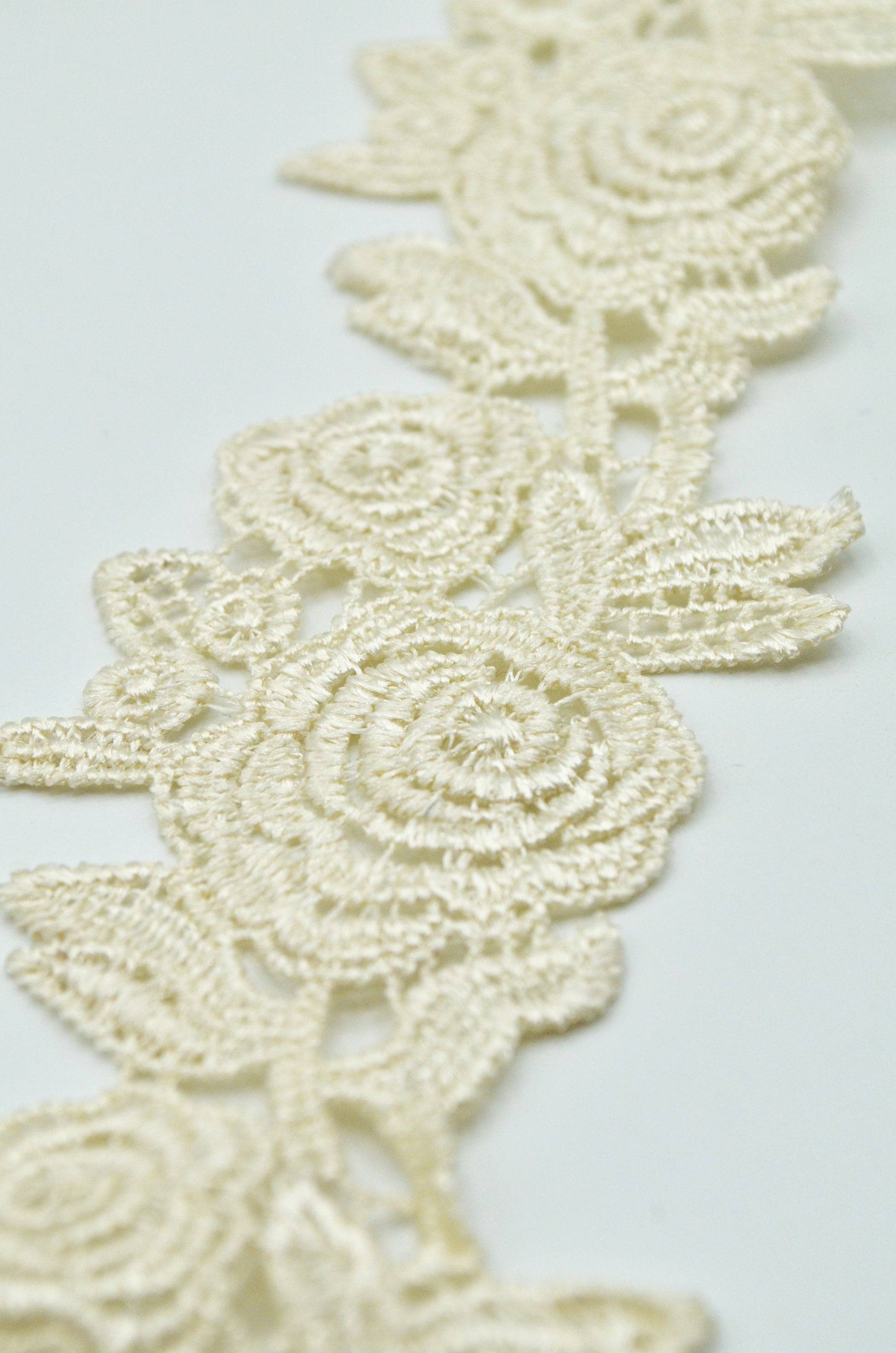 Dantela Decupabila, Crem, 50mm