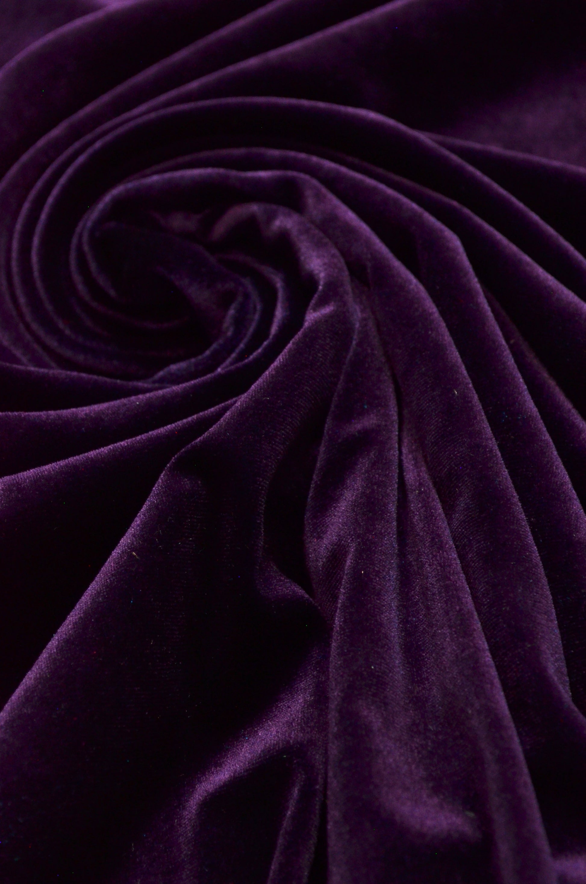 Catifea Elastica Mov Inchis