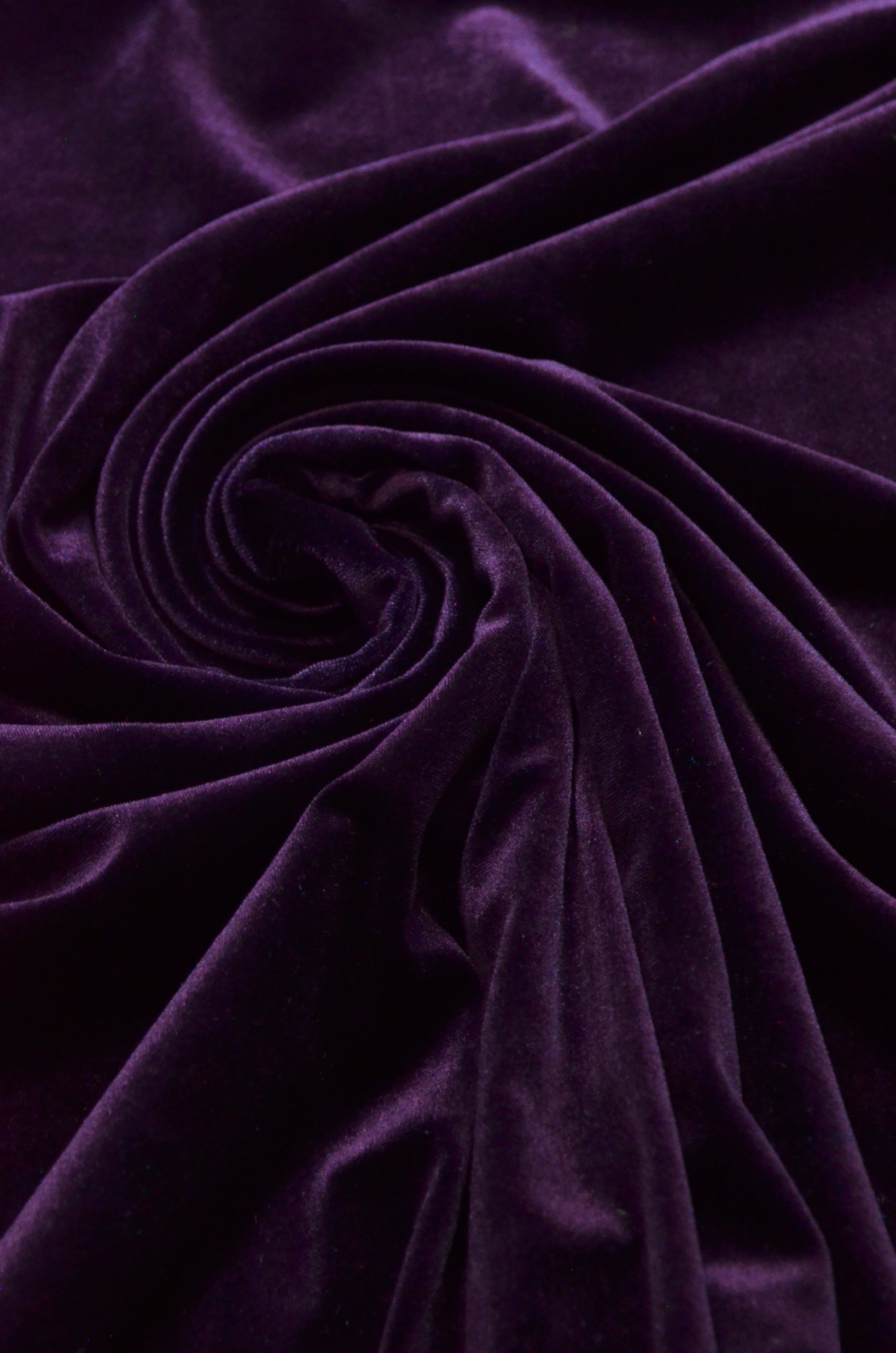 Catifea Elastica Mov Inchis