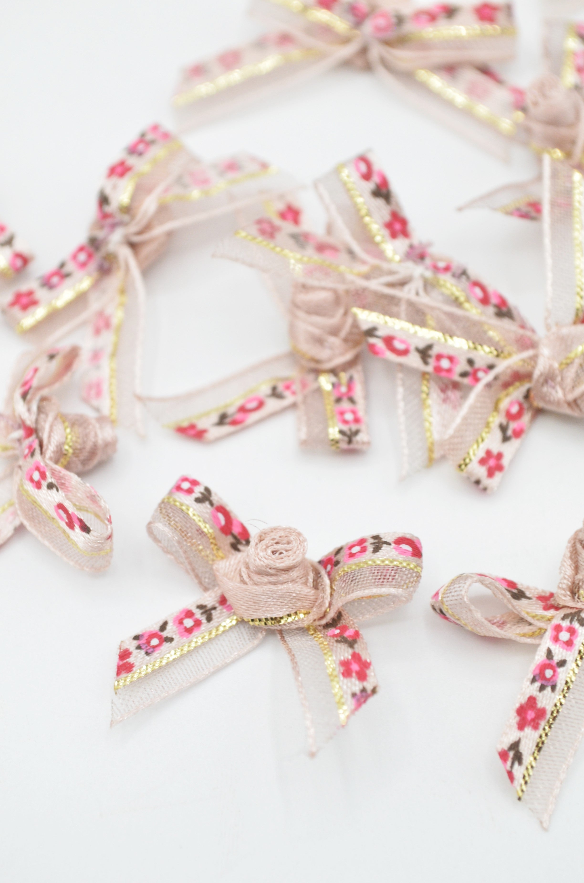Fundite Din Organza, 33mm, Roz