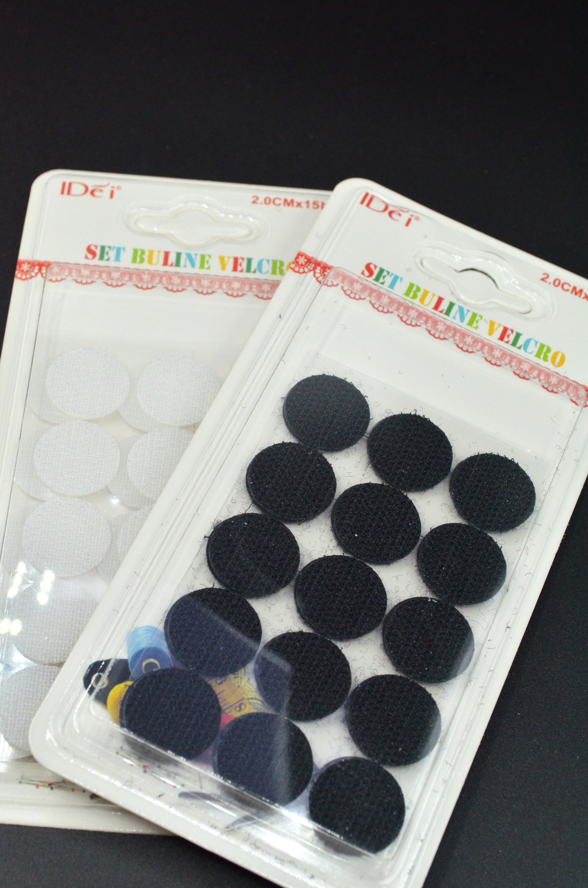 Set Buline Velcro (Arici) Adezive,20mm x 15Buc