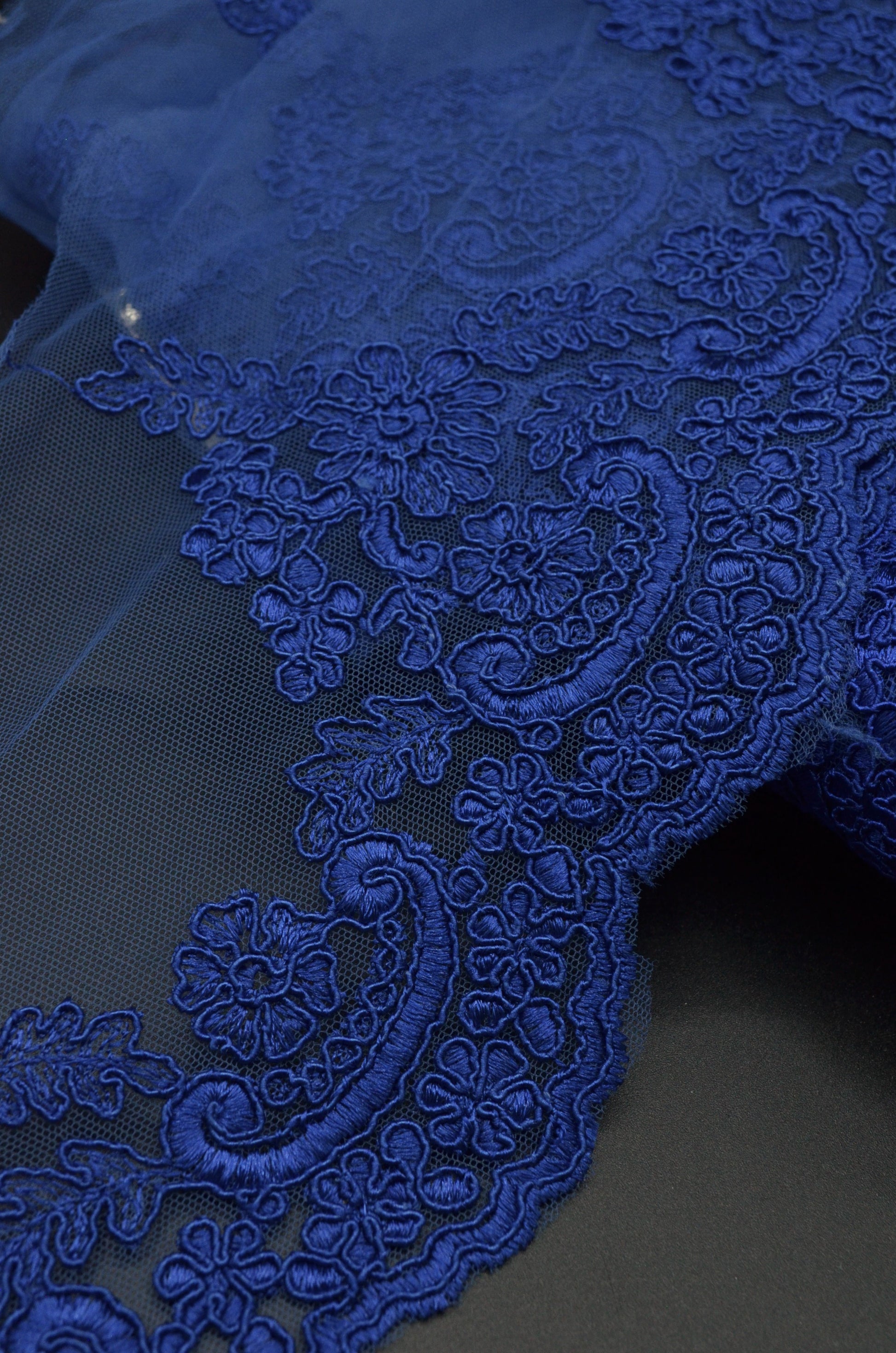 Broderie 11cm, Albastru
