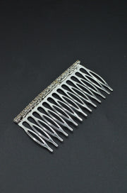 Pieptan Metalic Cu 1 Randuri De Strasuri, 70x40mm