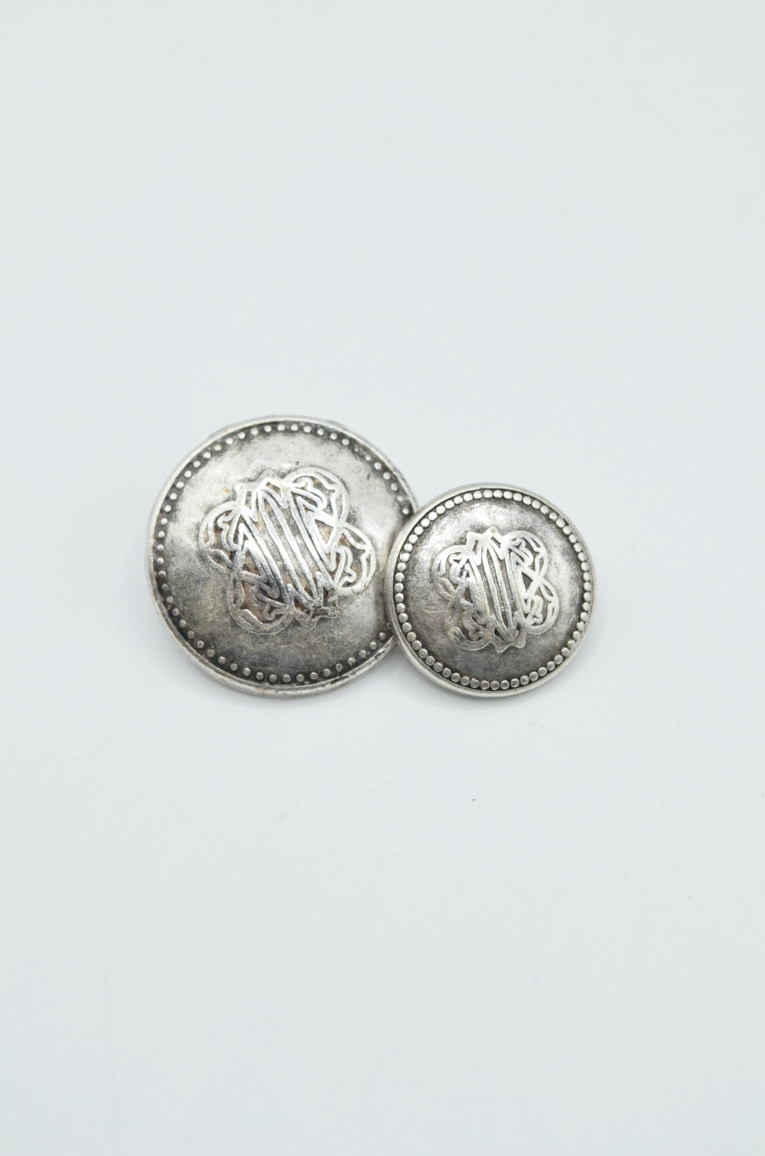 Nasturi Metalici, 20mm, Argintii
