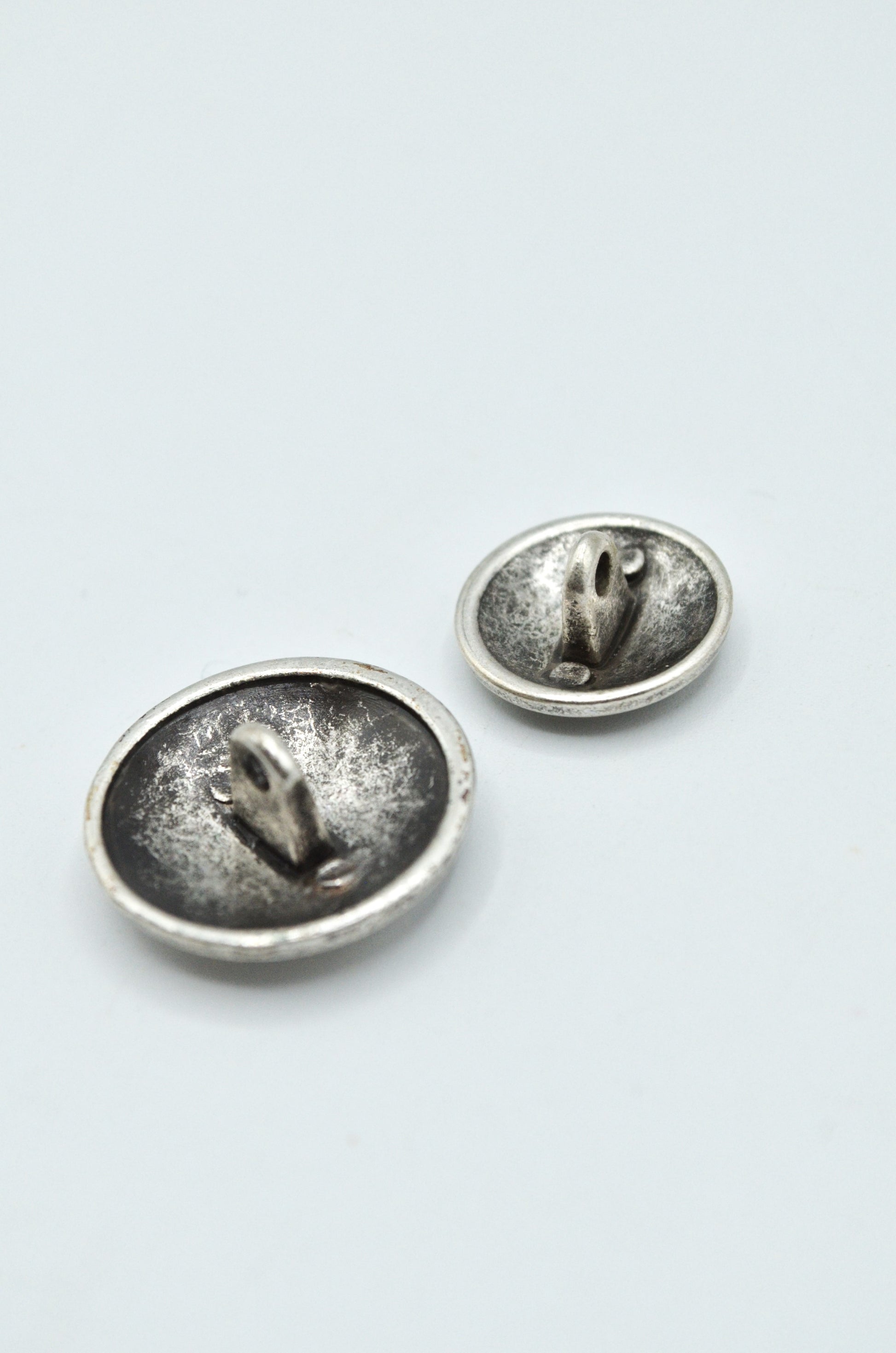 Nasturi Metalici, 20mm, Argintii