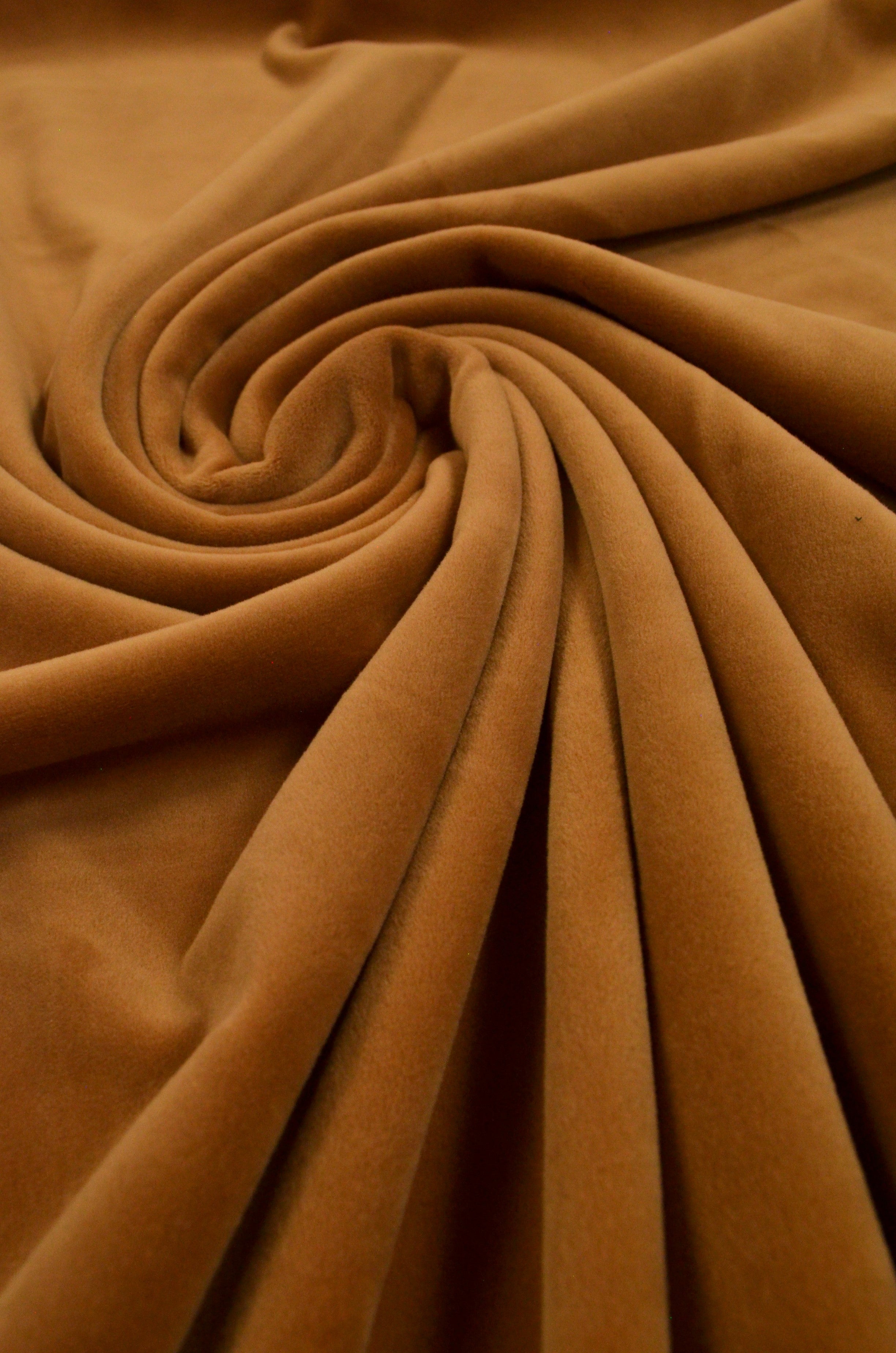 Catifea Elastica Mata,  Bej Camel