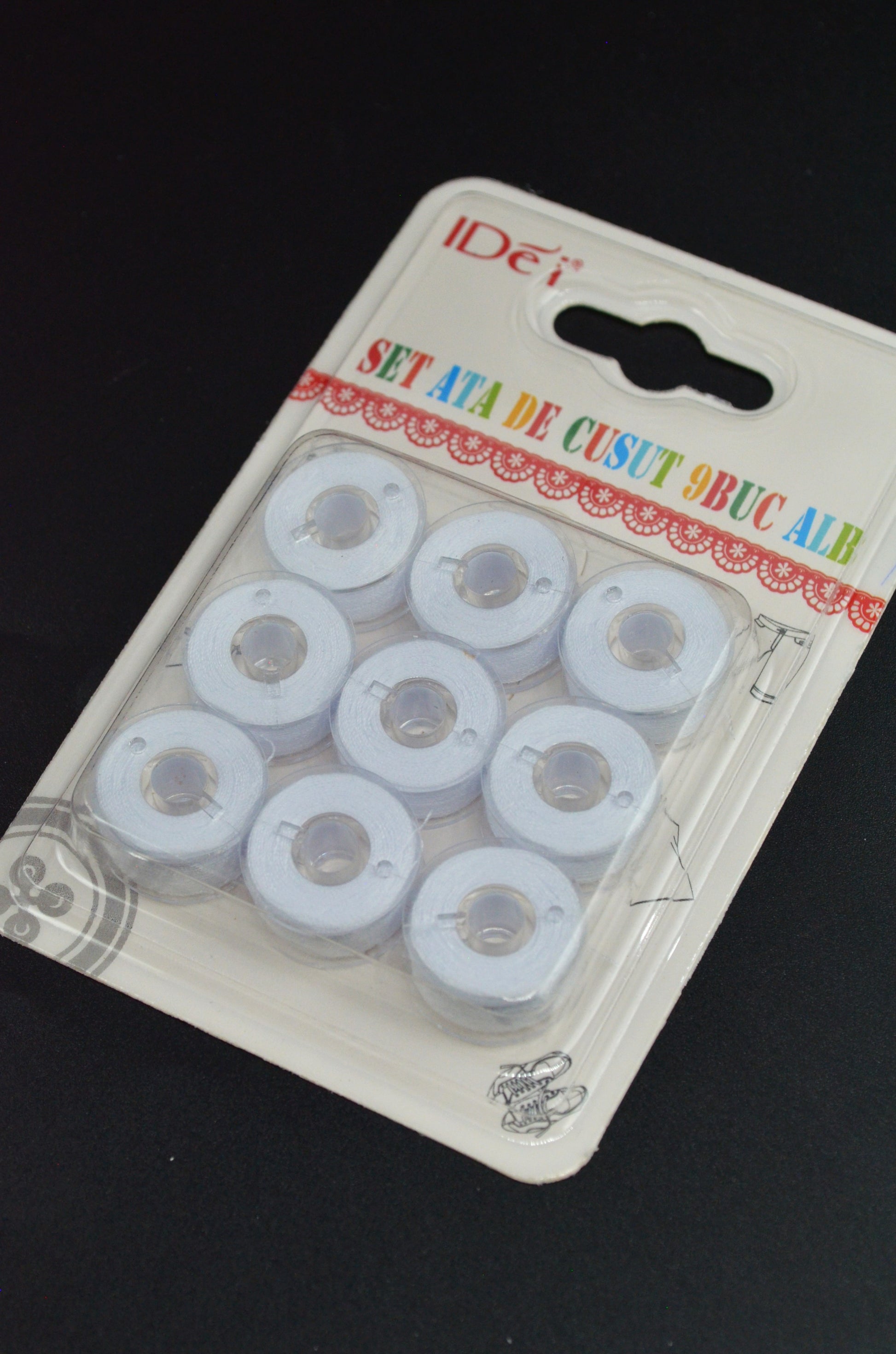 Sponuri Cu Ata Alba, (9buc)