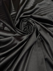 Lycra Lucioasa Pentru Articole Sportive Și Costume De Baie - Negru